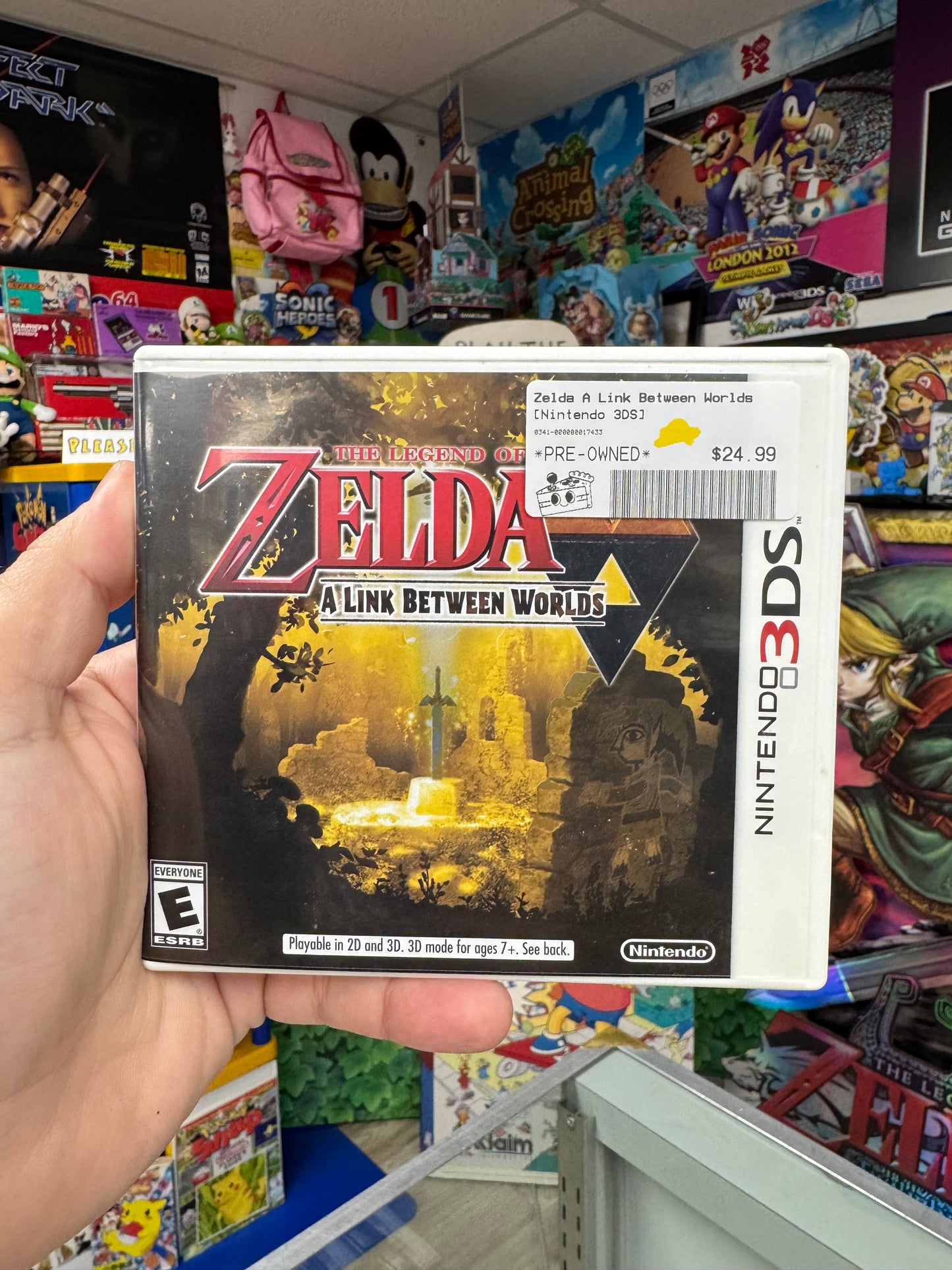 Zelda a Link Between Worlds 3DS CIB