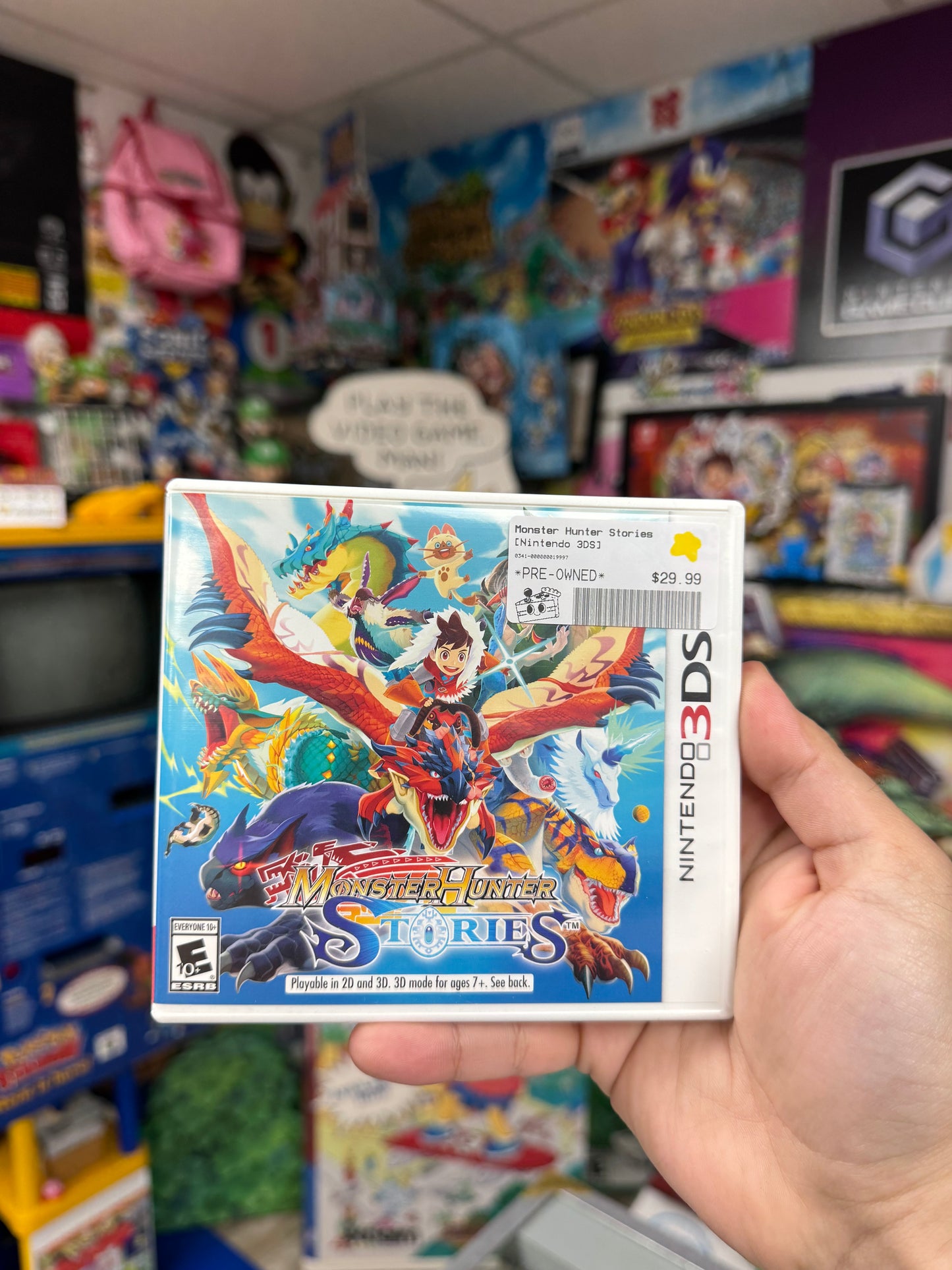 Monster Hunter Stories 3DS CIB
