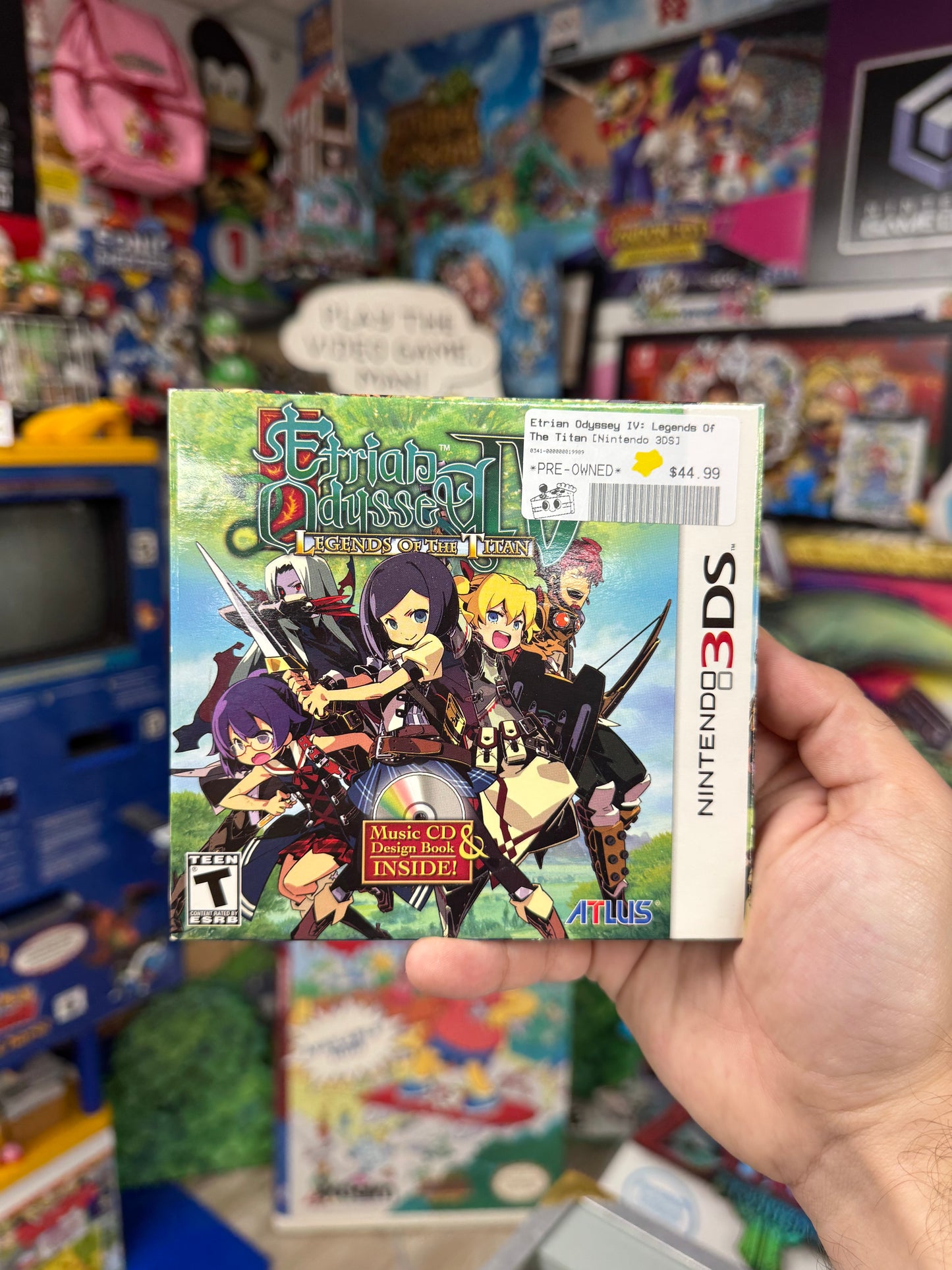 Etrian Odyssey IV: Legends of the Titan 3DS Special Edition