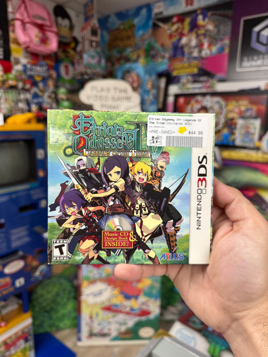 Etrian Odyssey IV: Legends of the Titan 3DS Special Edition