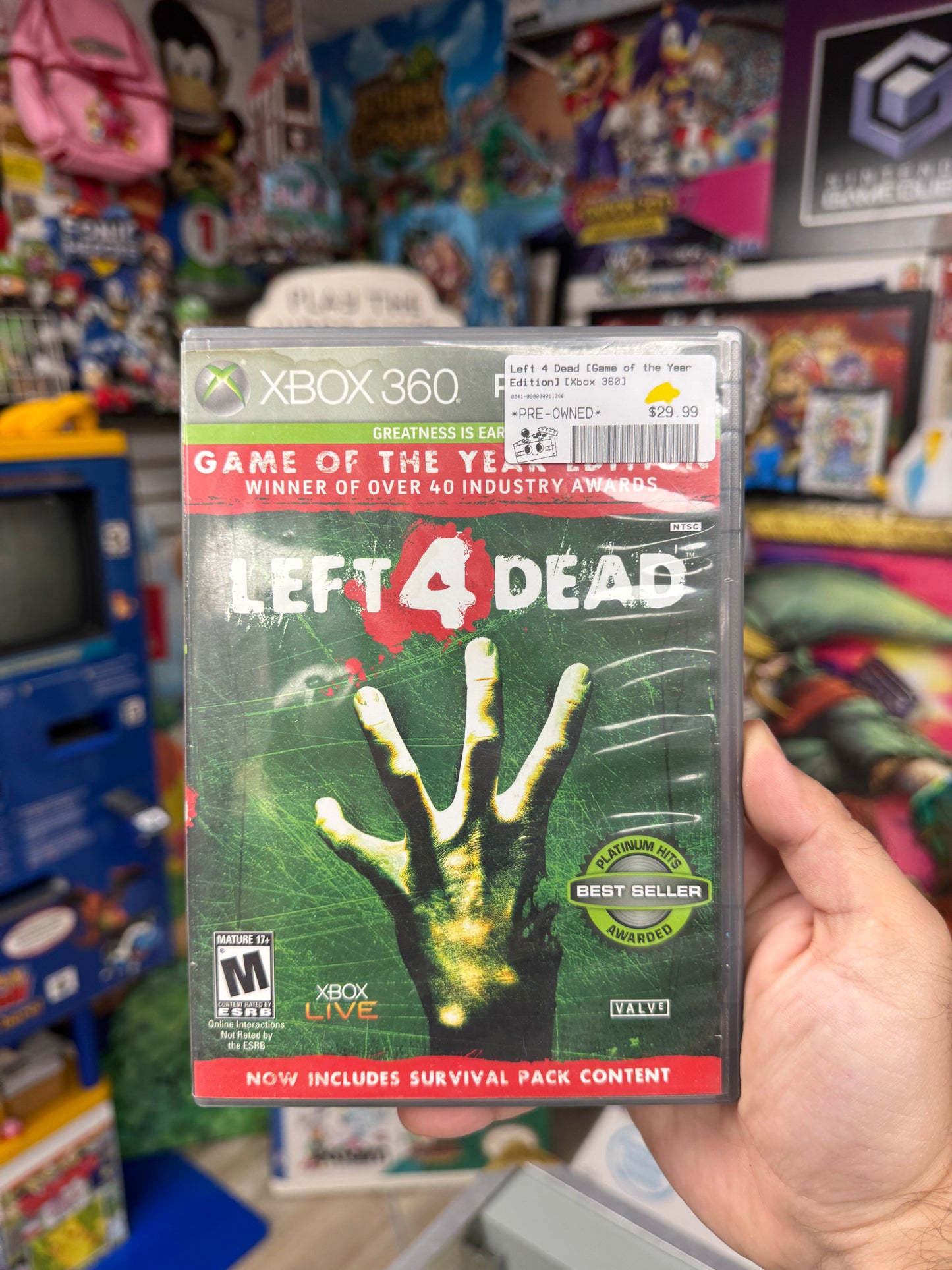 Left 4 Dead Xbox 360 CIB