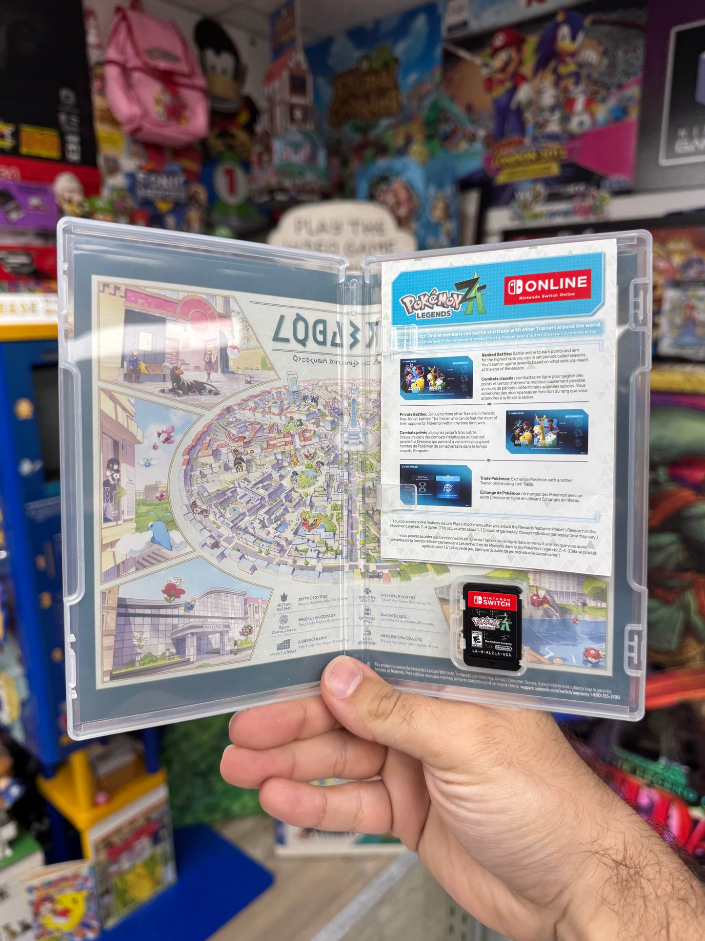 Pokemon Legends Z-A Switch CIB