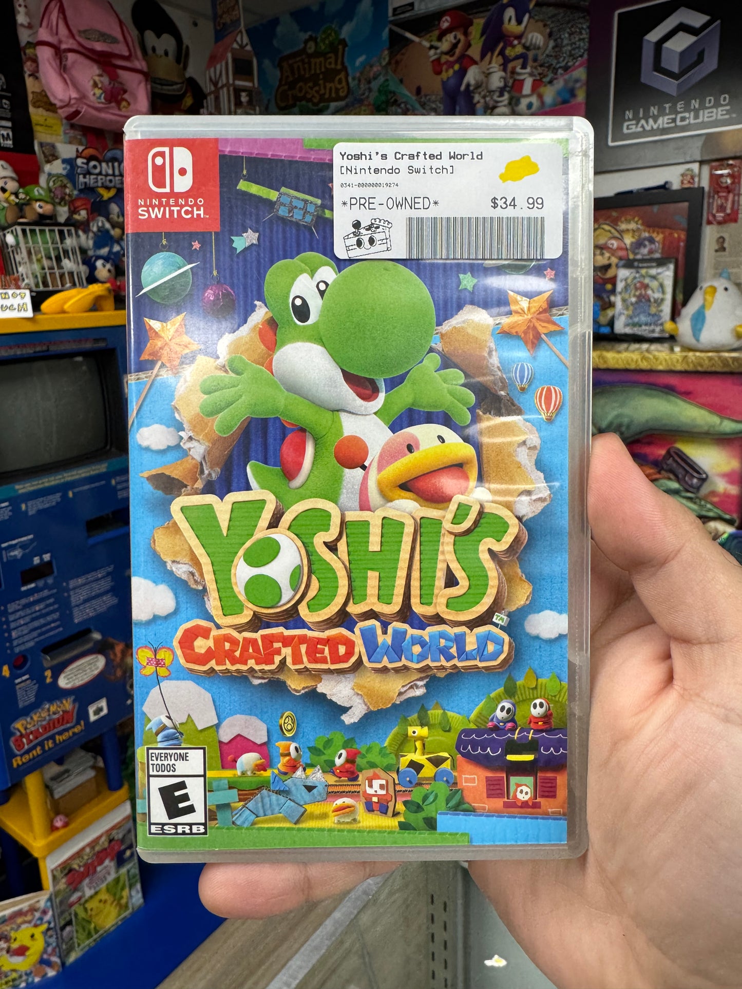 Yoshi's Crafted World Switch CIB