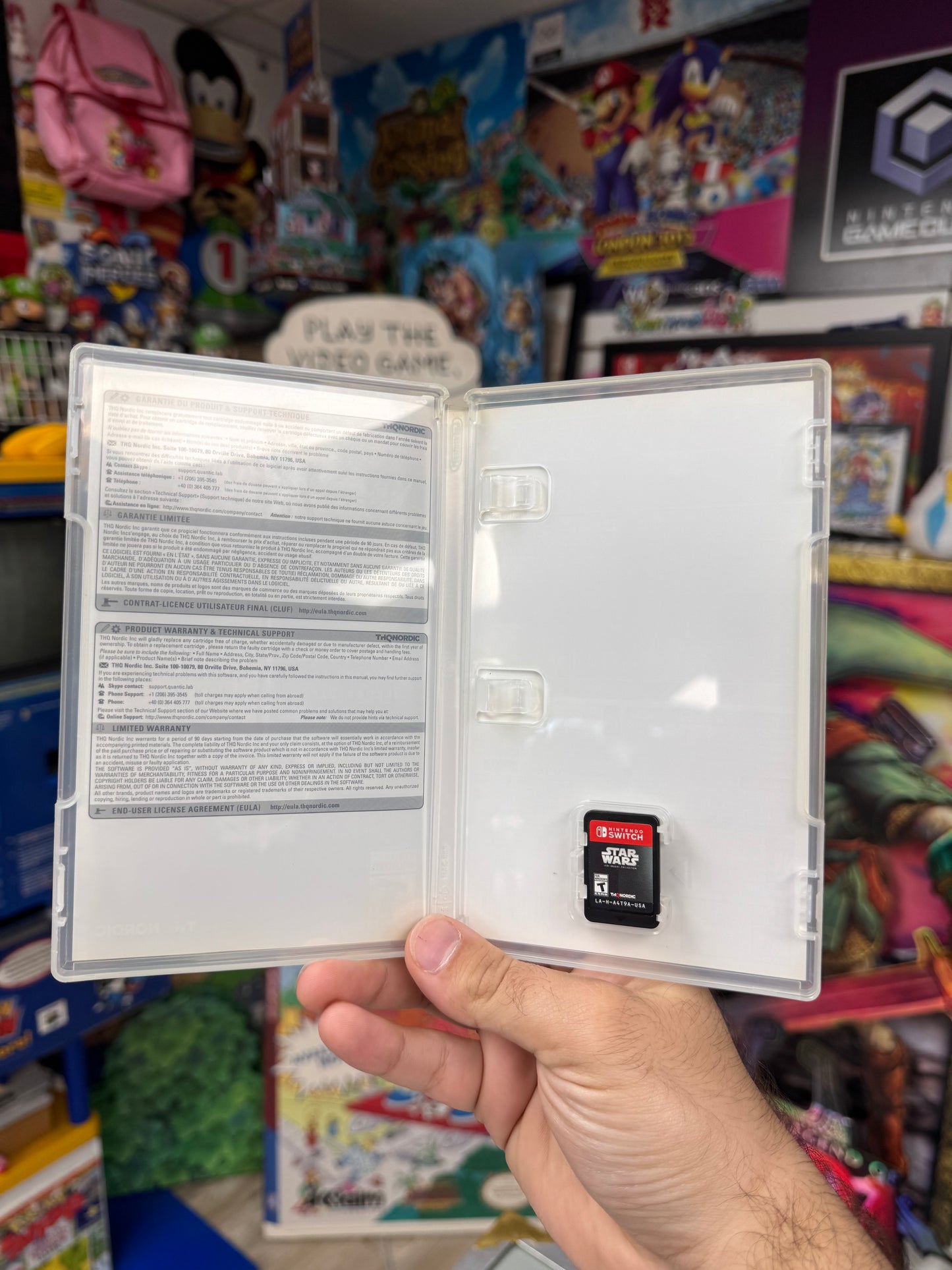 Star Wars Jedi Knight Collection Switch CIB