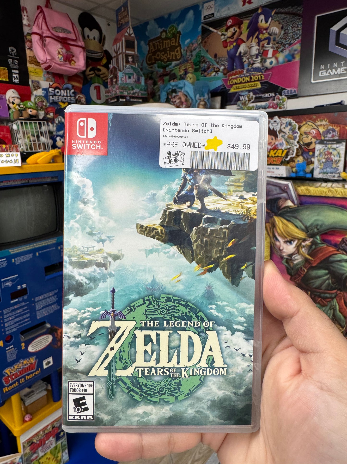 Zelda Tears of the Kingdom Switch CIB