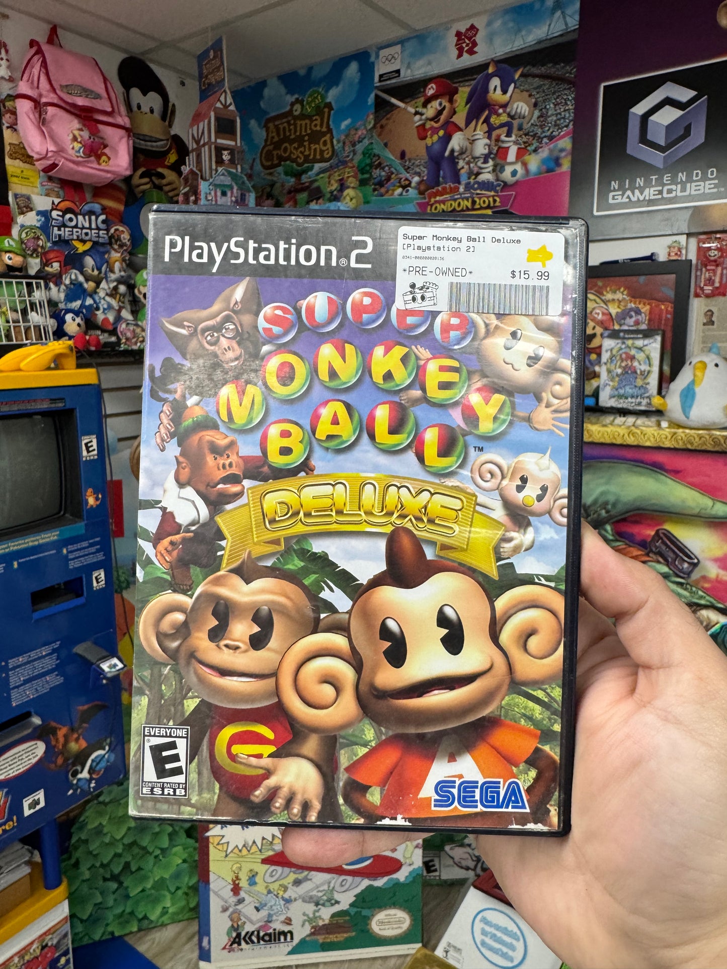 Super Monkey Ball Deluxe PS2 CIB
