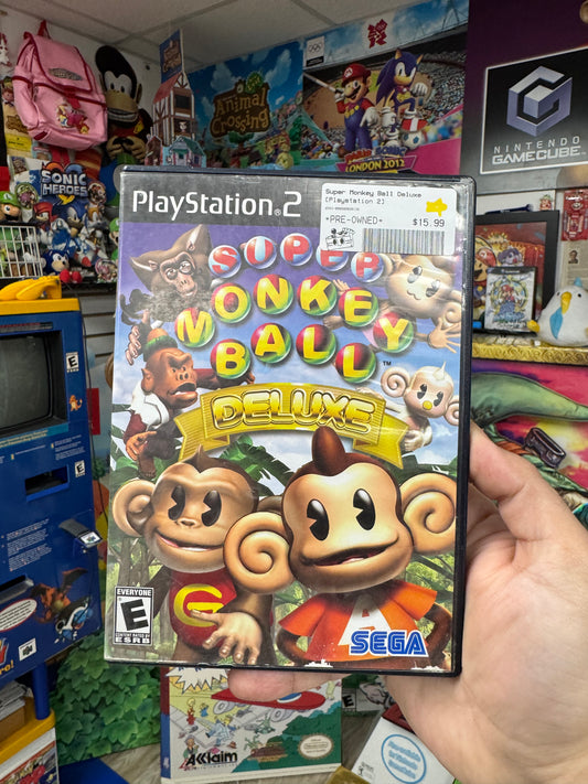 Super Monkey Ball Deluxe PS2 CIB