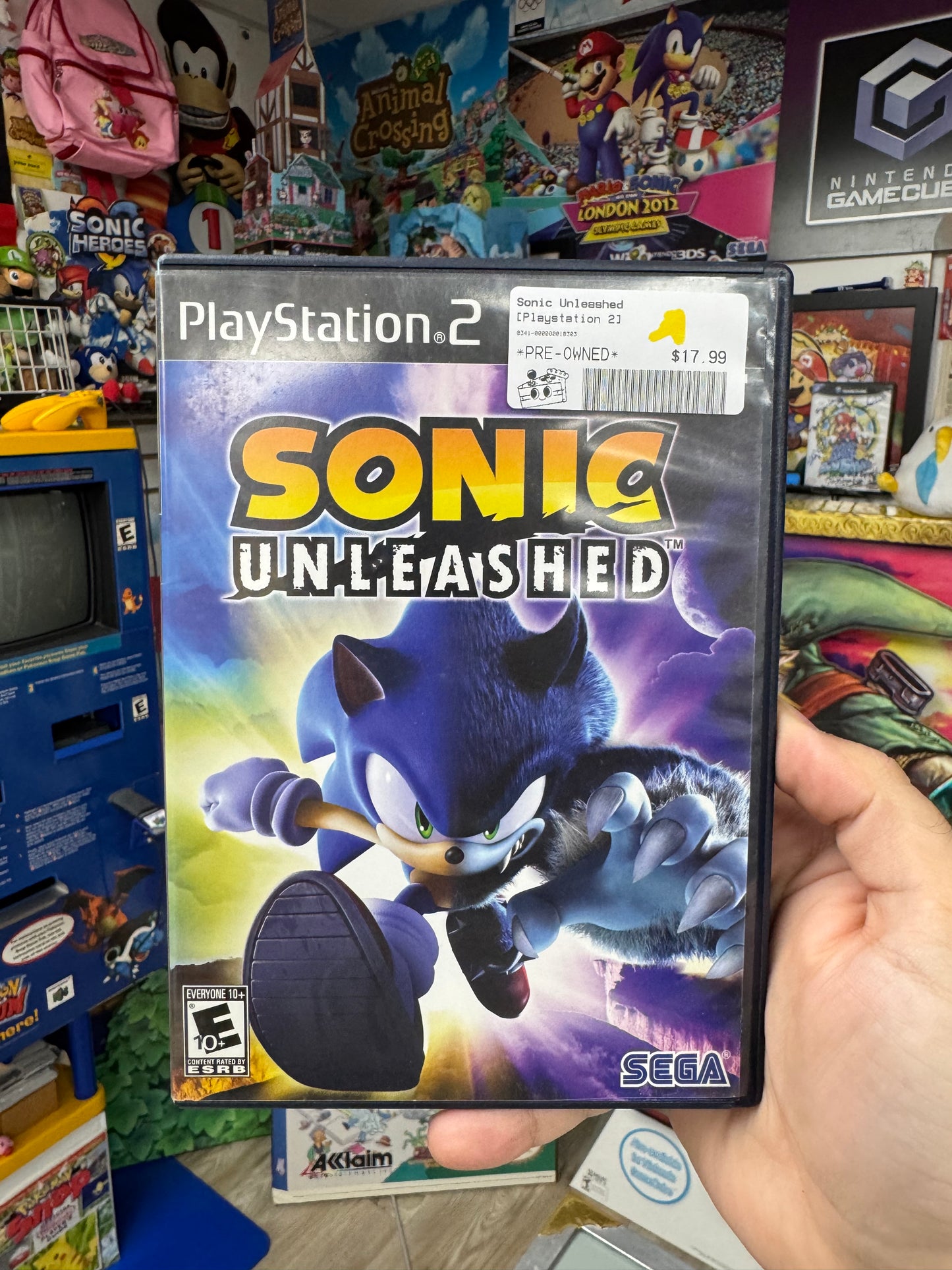 Sonic Unleashed PS2 CIB