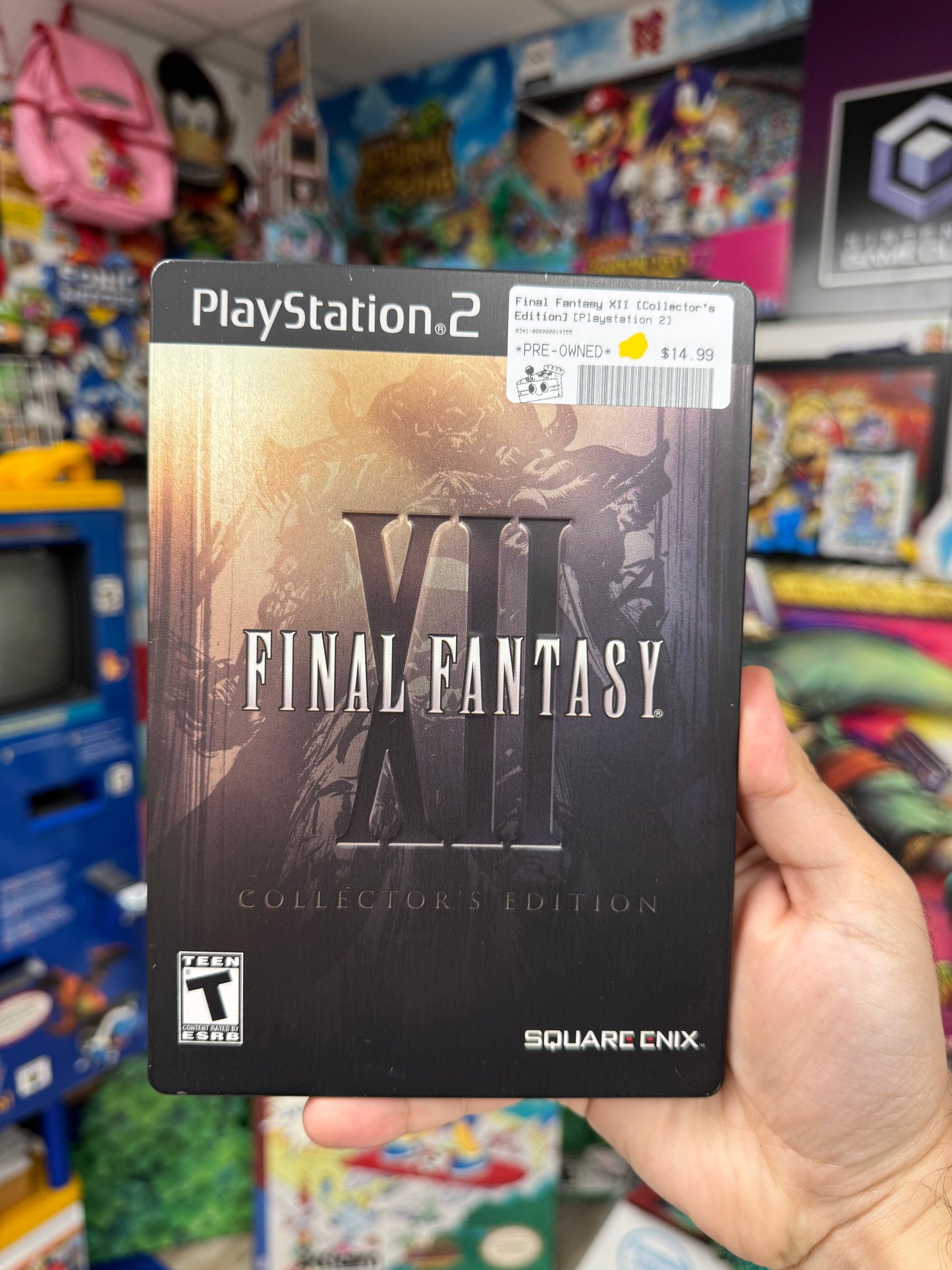 Final Fantasy XIII Collector's Edition Steelbook PS2 CIB
