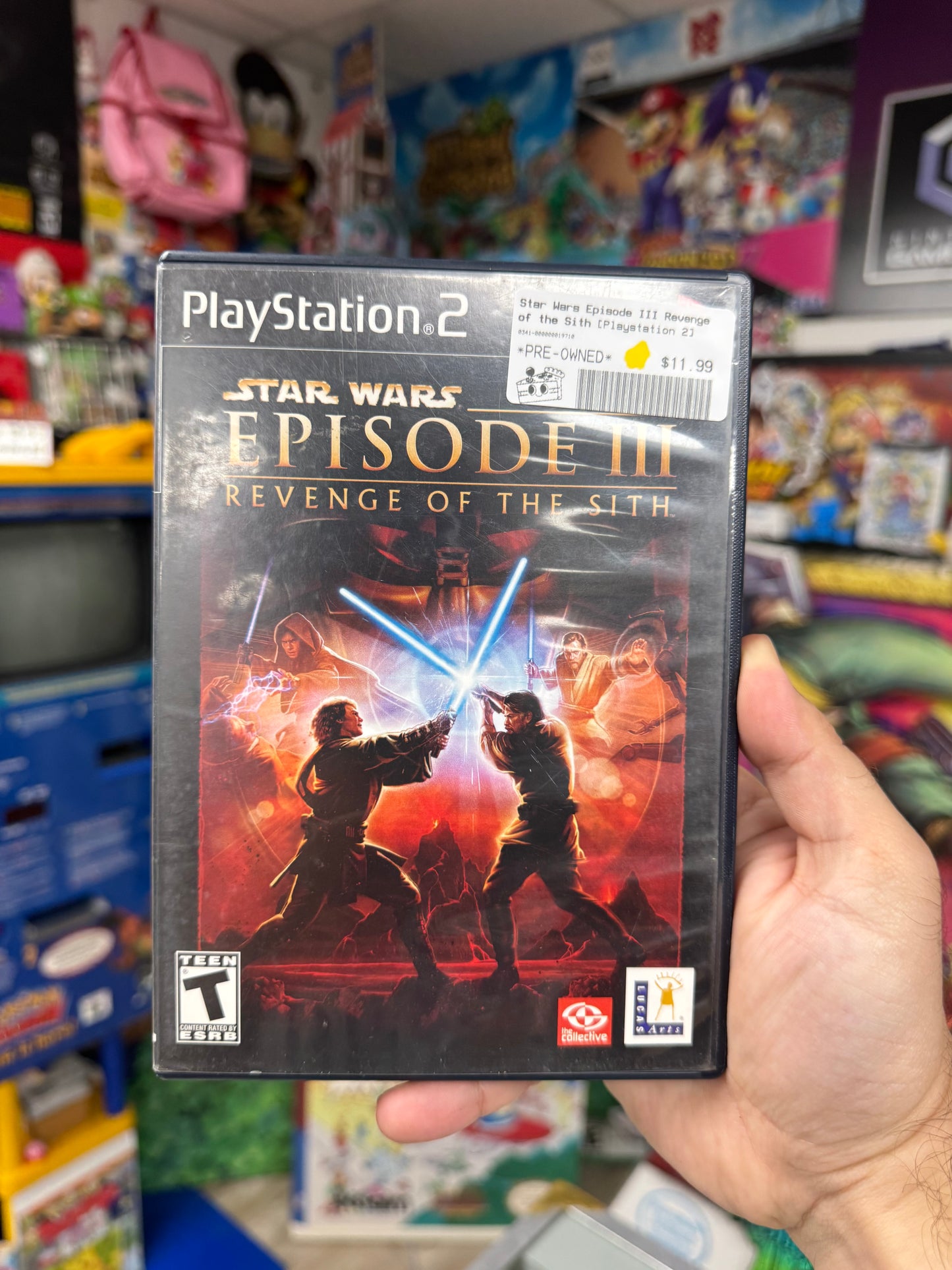Star Wars Episode III Revenge of the Sith PS2 CIB