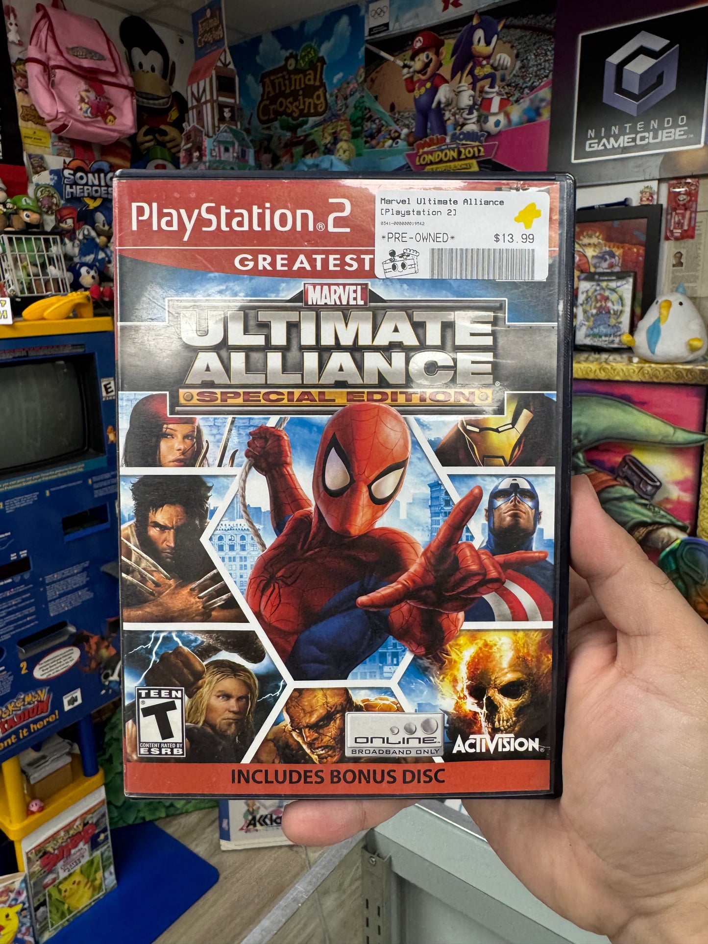 Marven Ultimate Alliance PS2 CIB