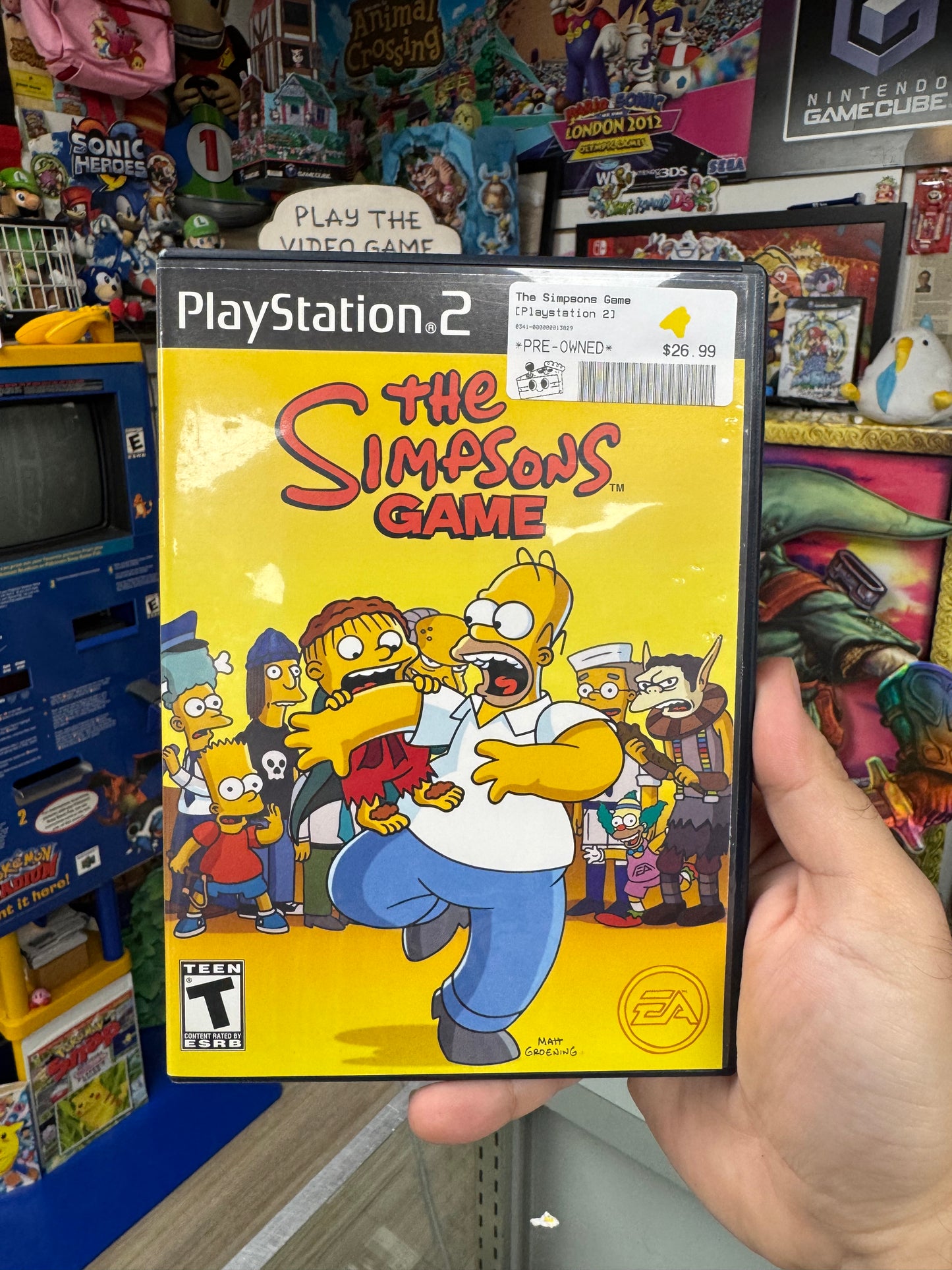The Simpsons Game PS2 CIB
