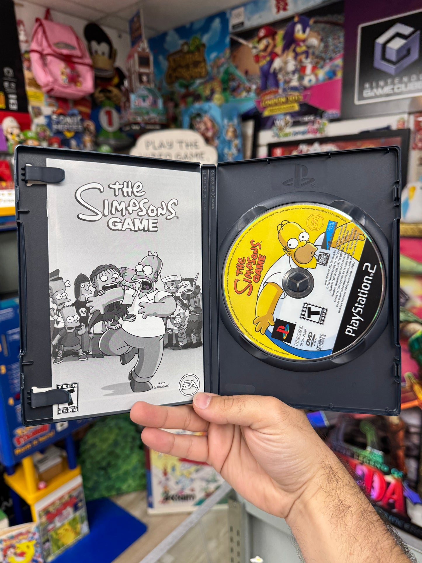 The Simpsons Game PS2 CIB