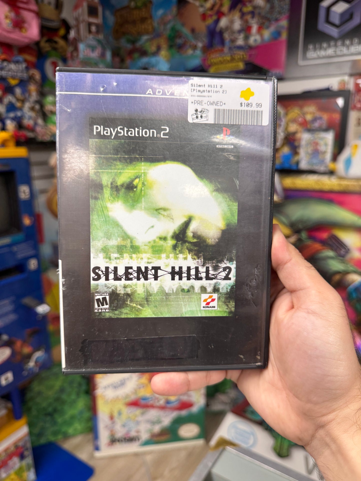 Silent Hill 2 PS2 Disc Only Hollywood Video Case