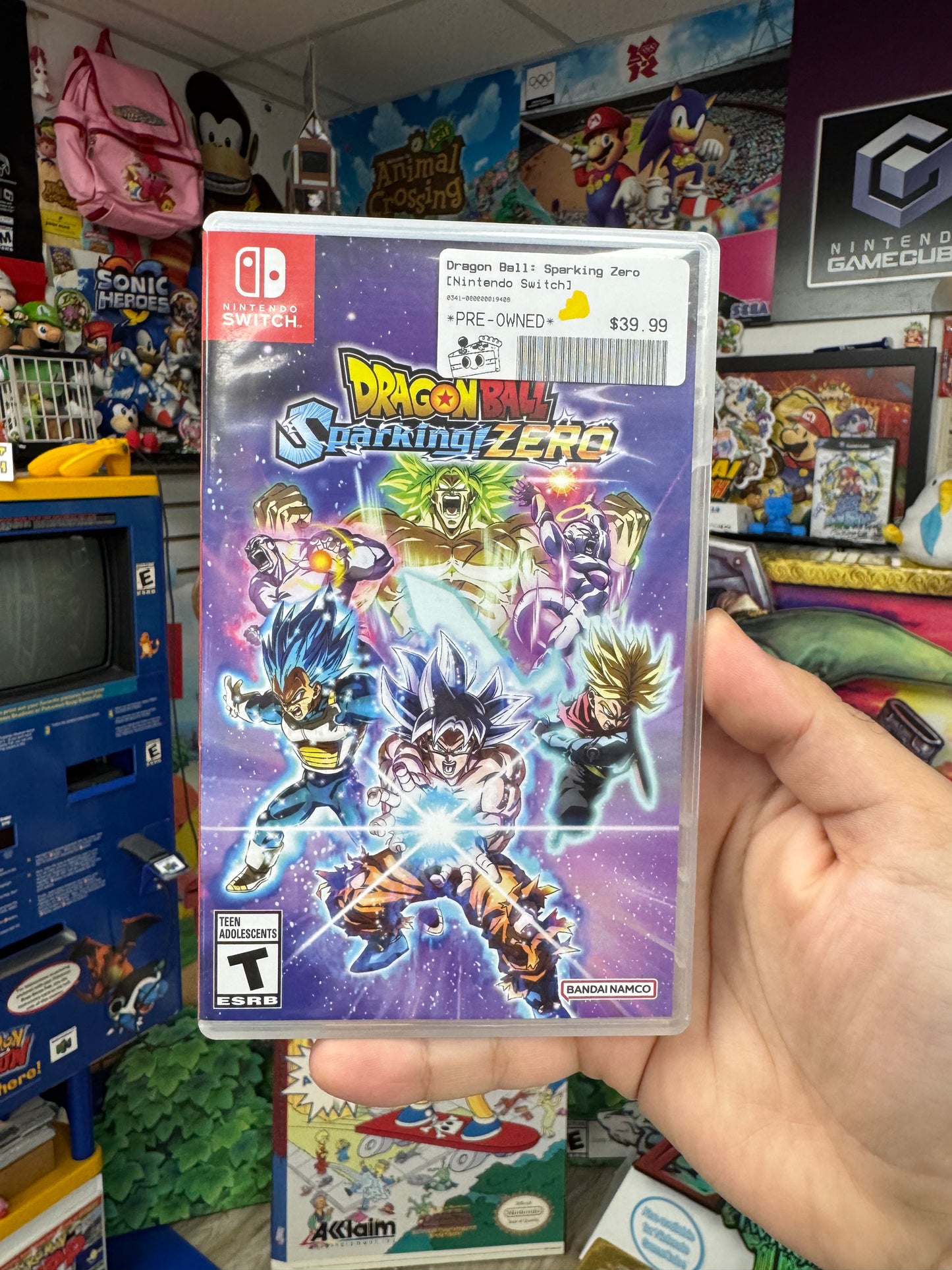 Dragonball Z Sparking Zero Switch CIB