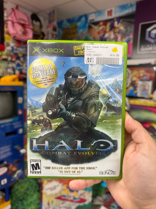 Halo Combat Evolved Xbox CIB