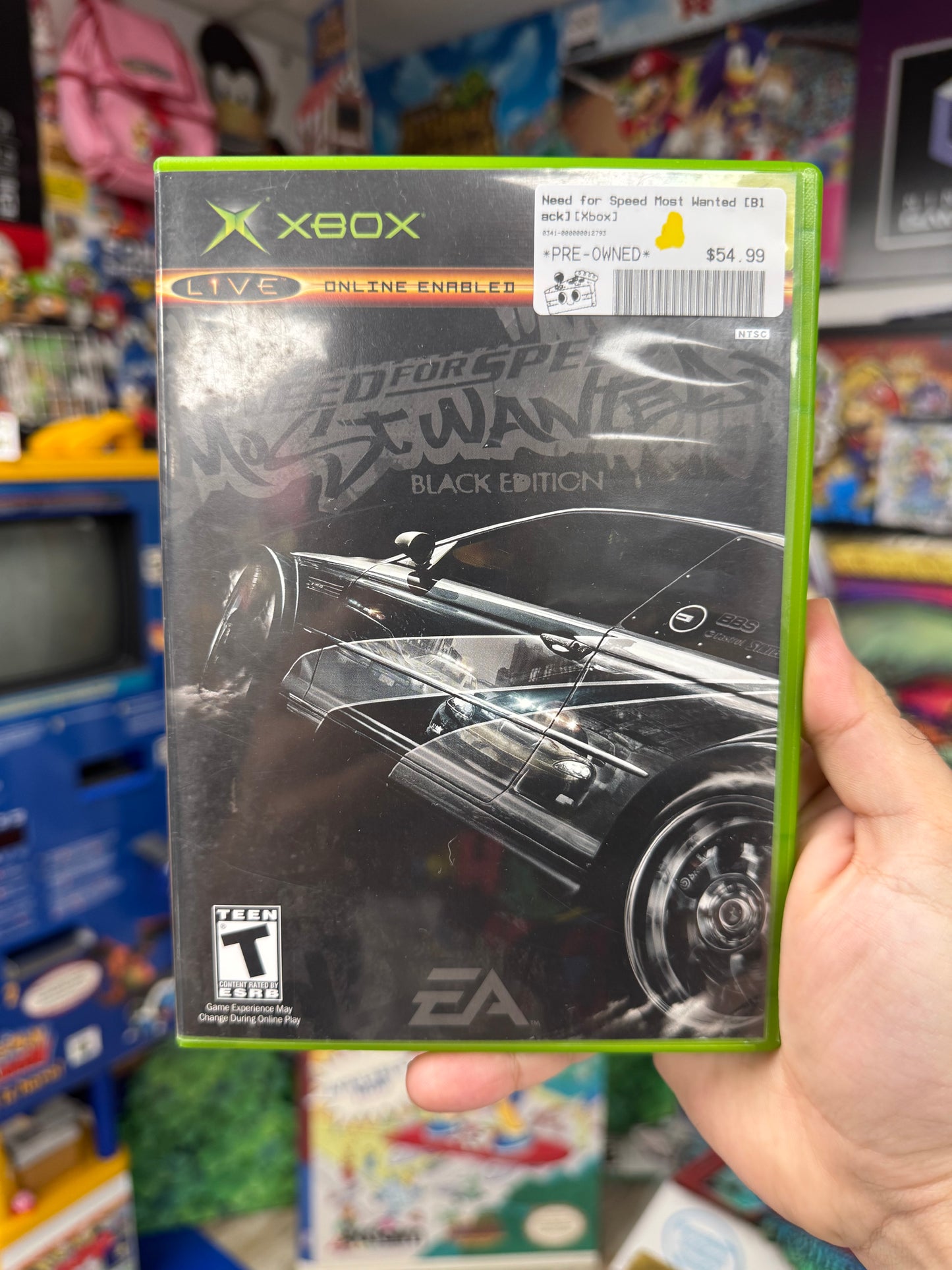 Need for Speed Most Wanted Black Edition Xbox CIB