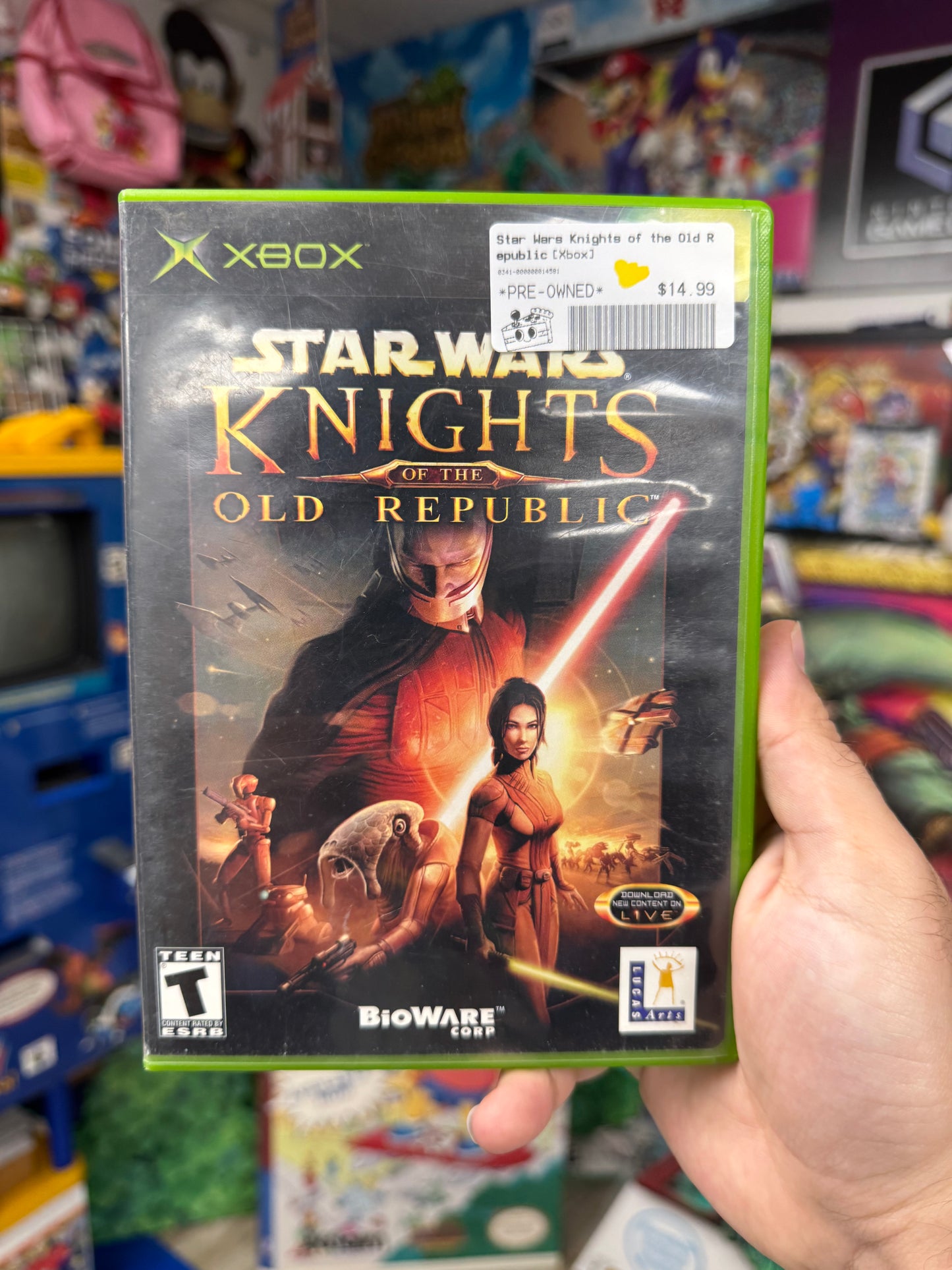 Star Wars Knights of the Old Republic Xbox CIB