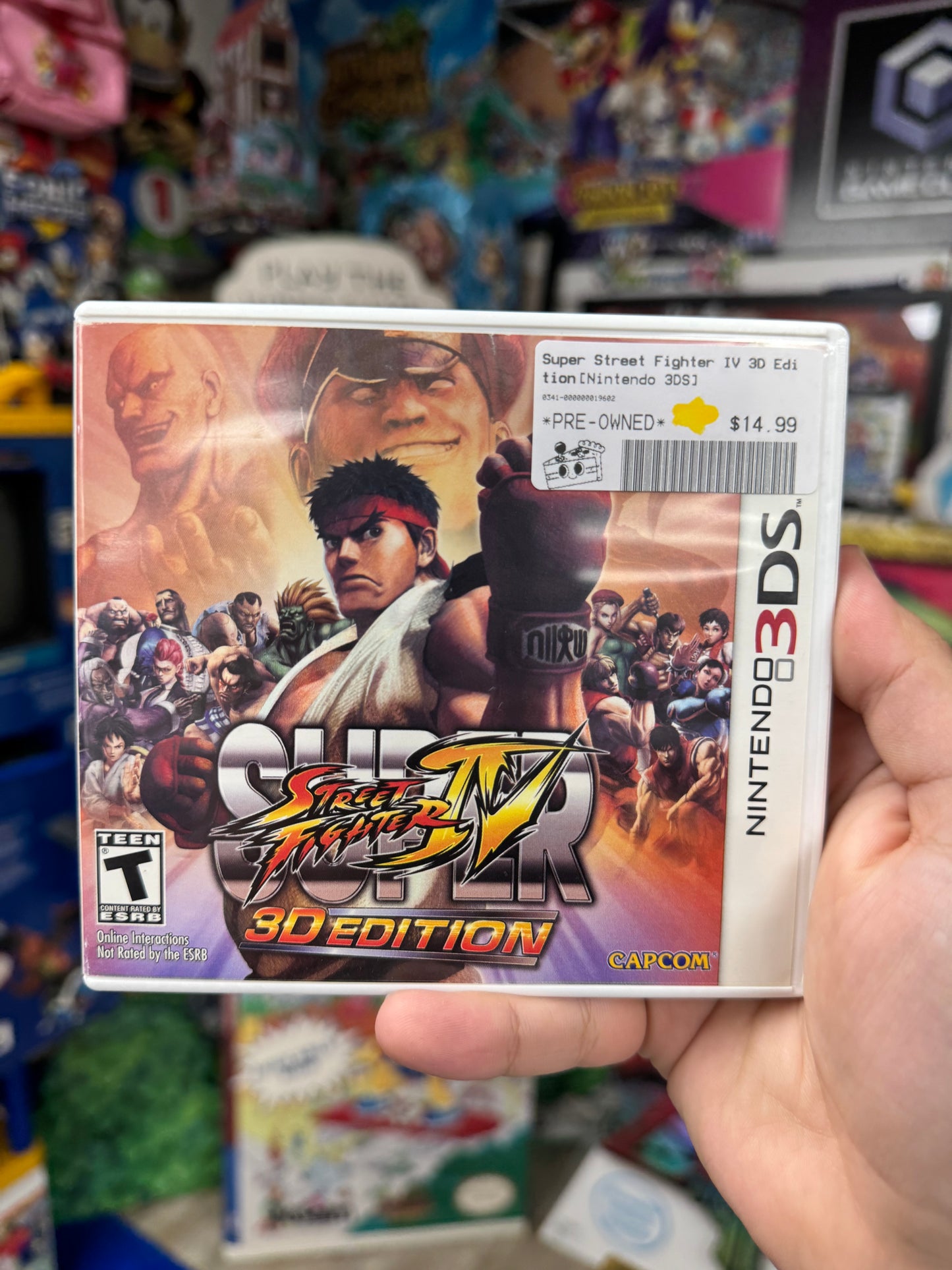Super Street Fighter IV 3DS CIB