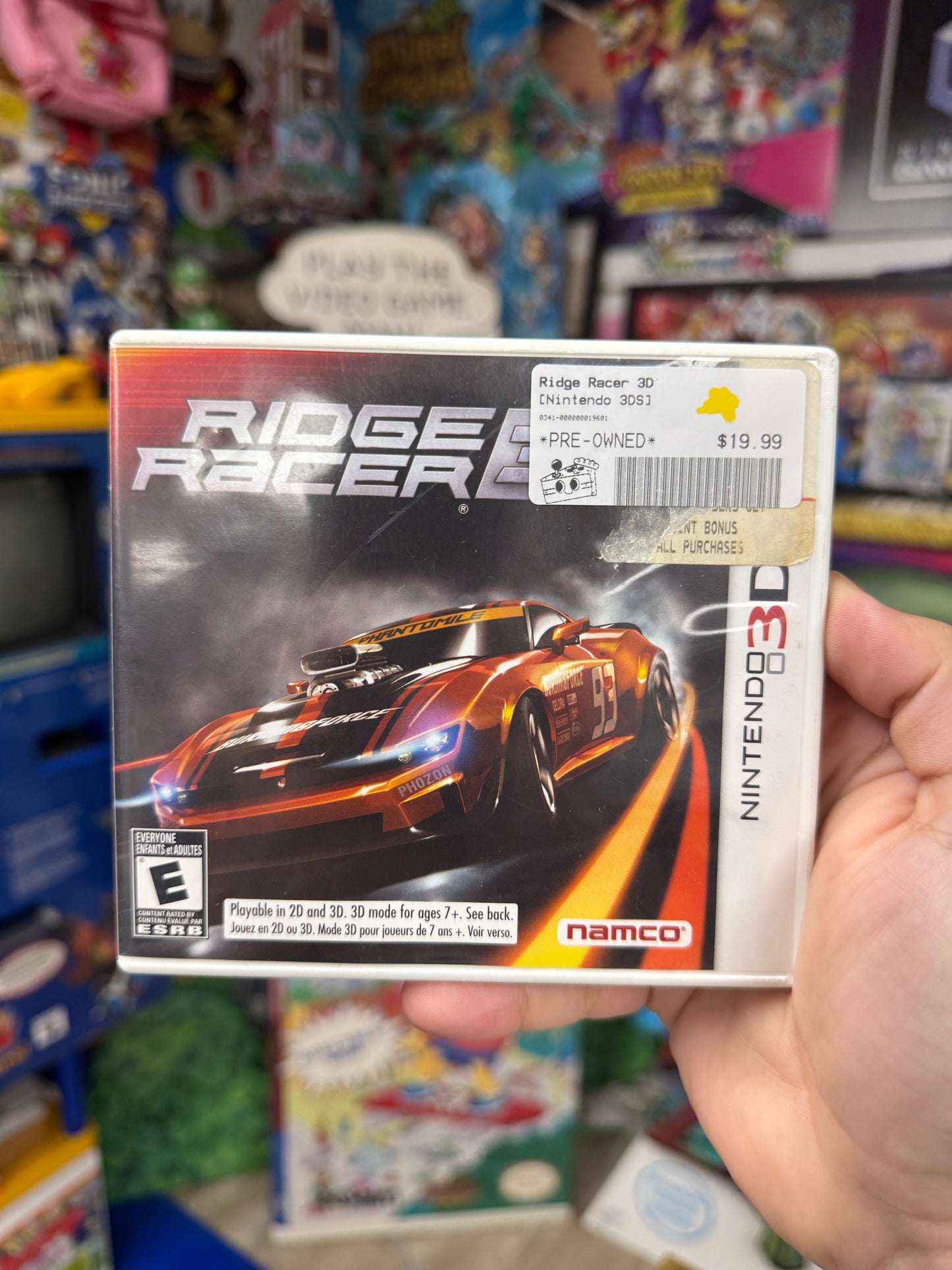 Ridge Racer 3D CIB