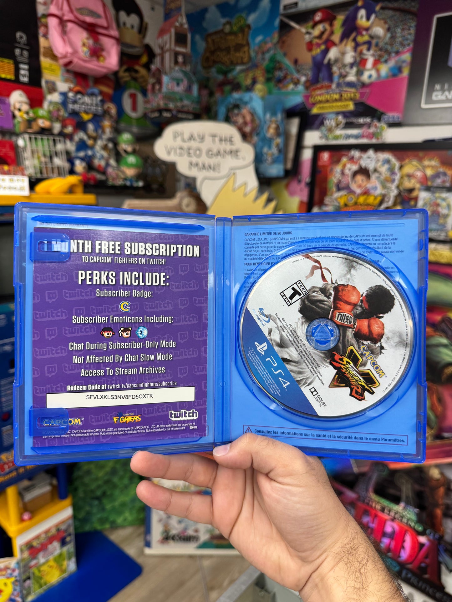 Street Fighter V PS4 CIB