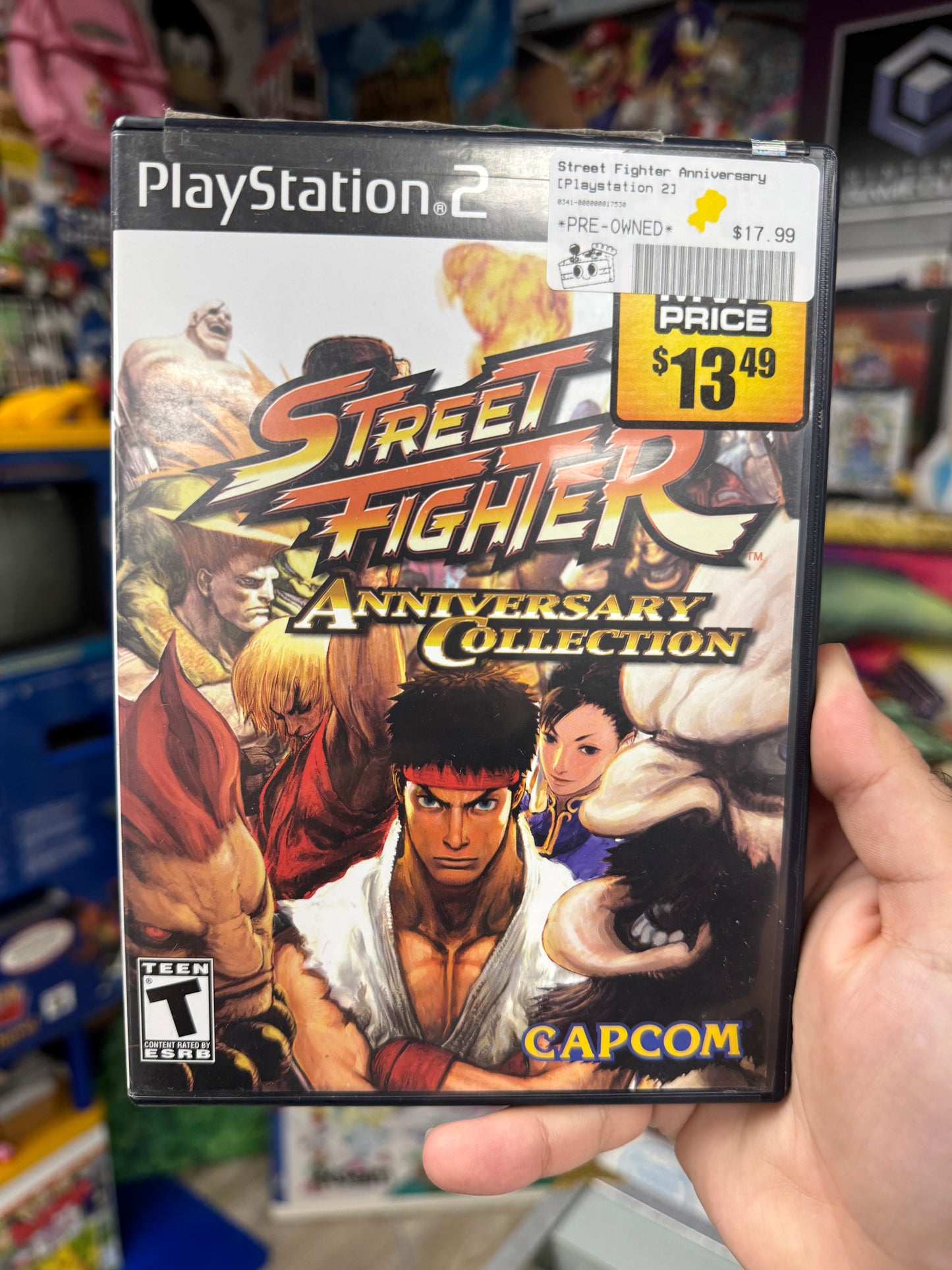 Street Fighter Anniversary Collection PS2 Boxed