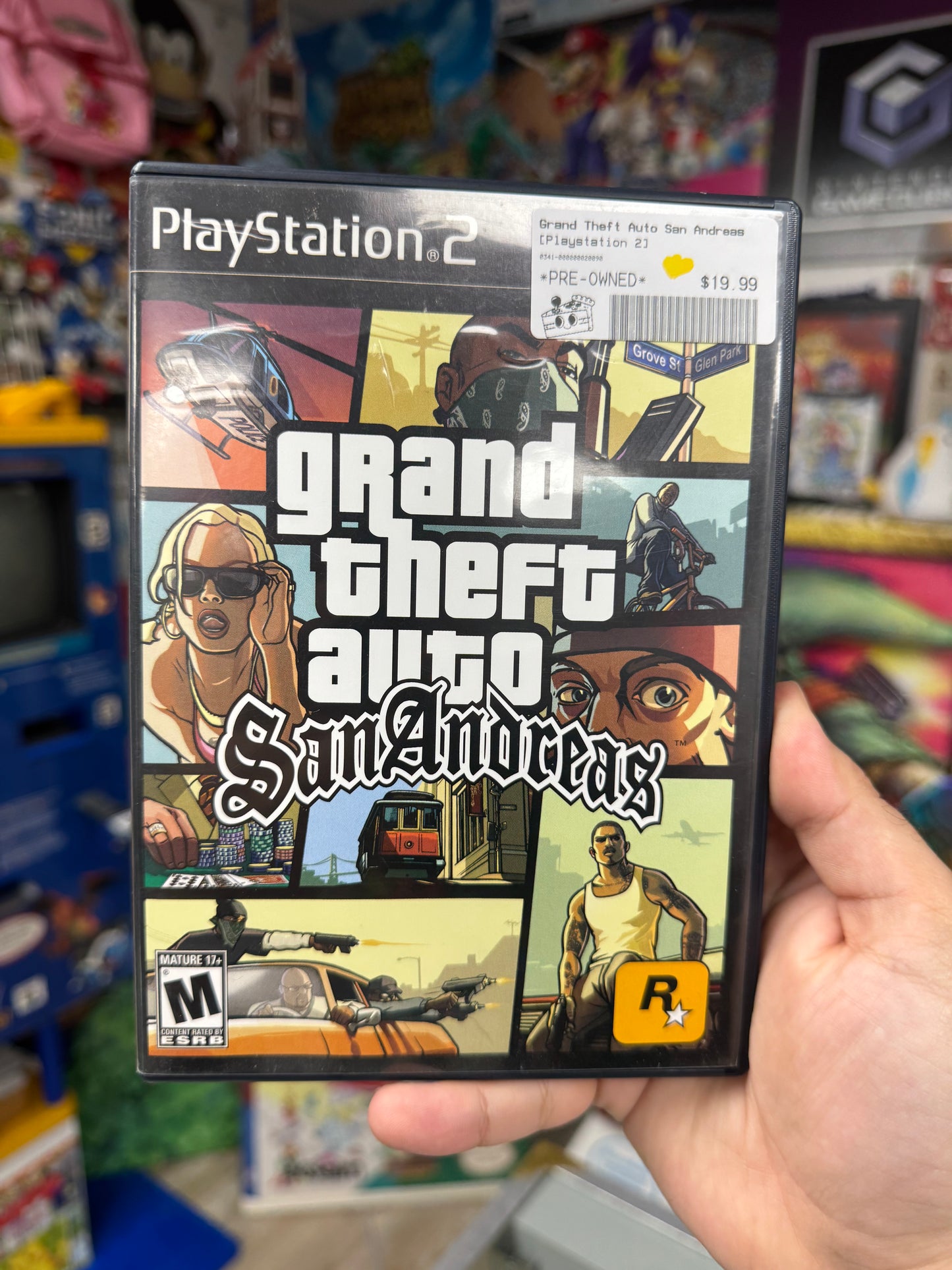 Grand Theft Auto San Andreas PS2 Boxed
