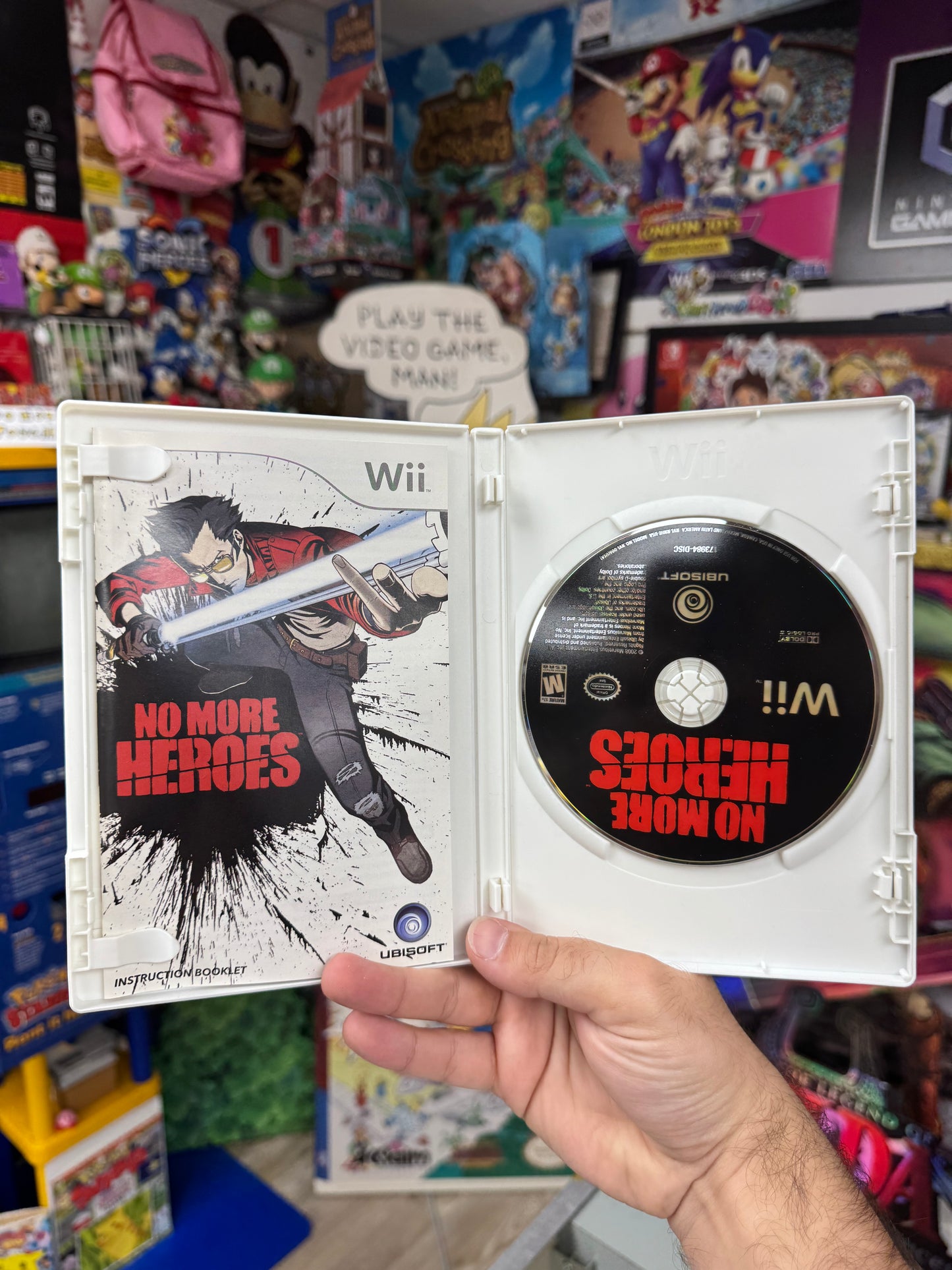 No More Heroes Wii CIB