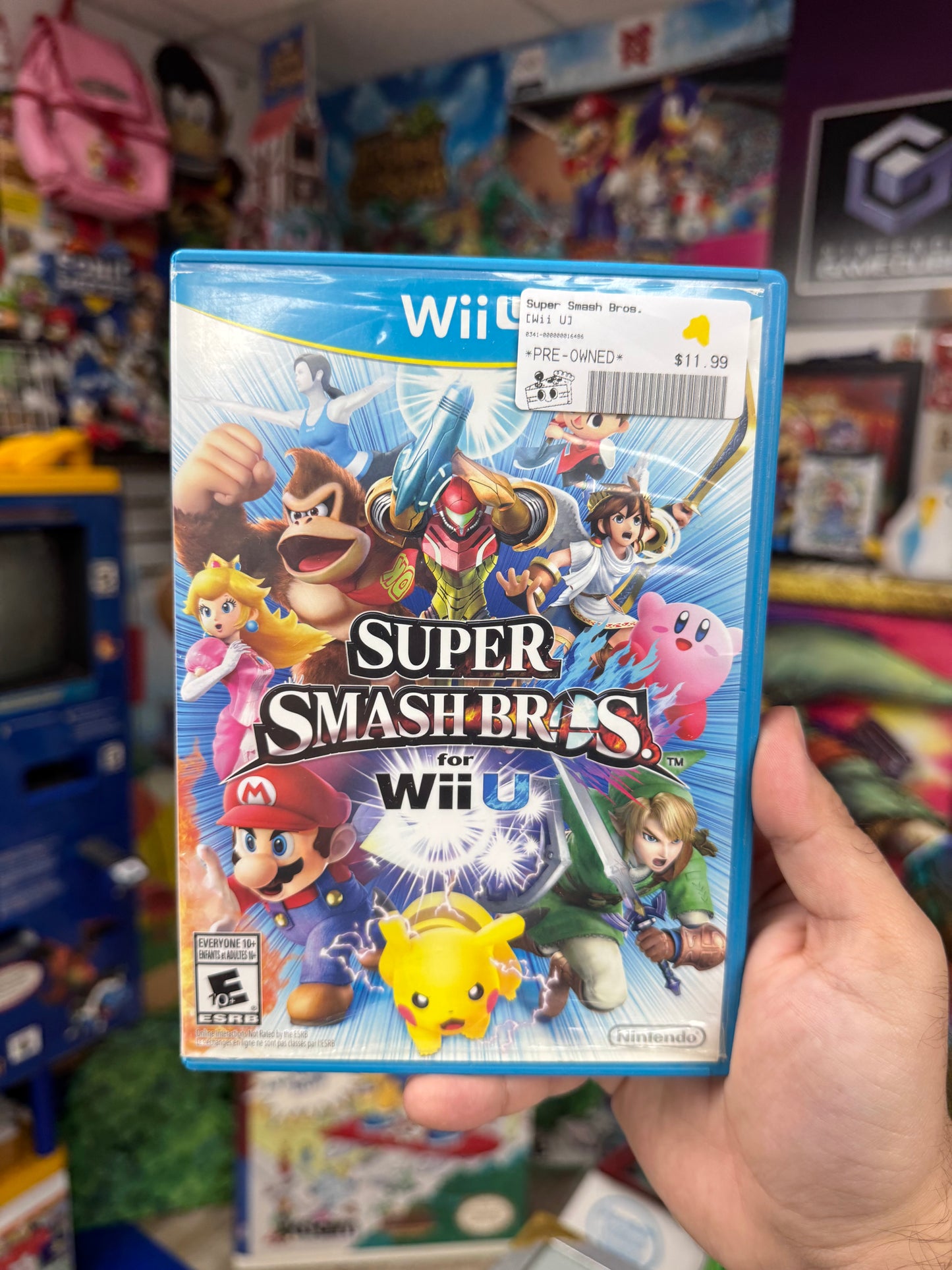 Super Smash Bros. Wii U CIB
