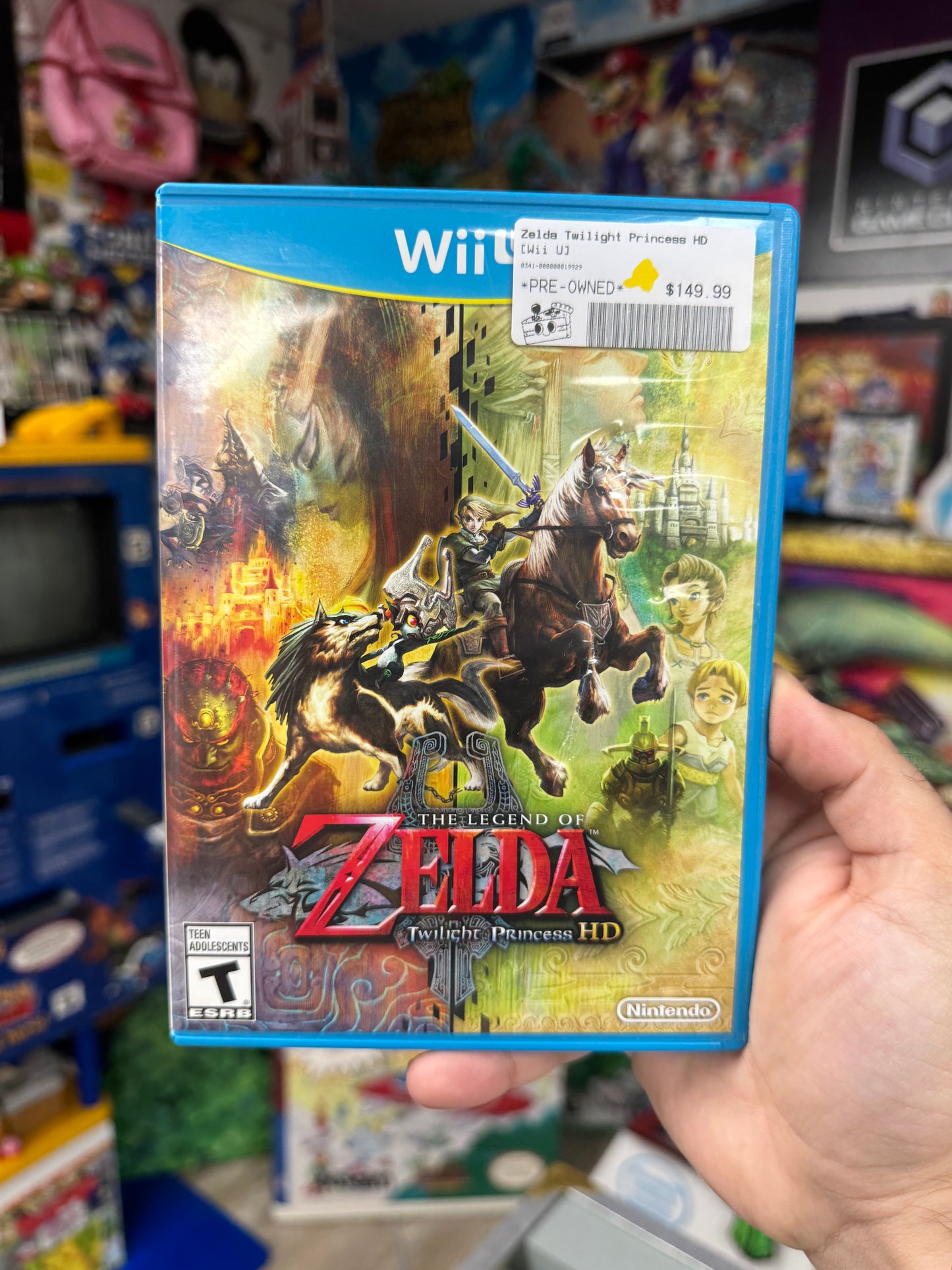 Zelda Twilight Princess HD Wii U CIB