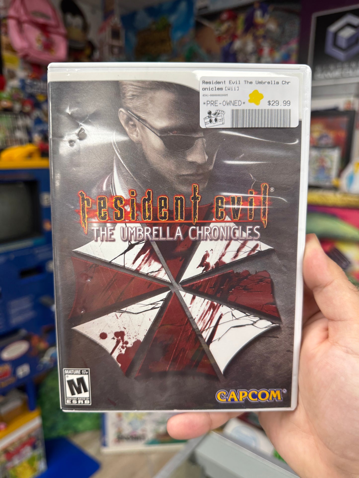 Resident Evil Umbrella Chronicles Wii CIB