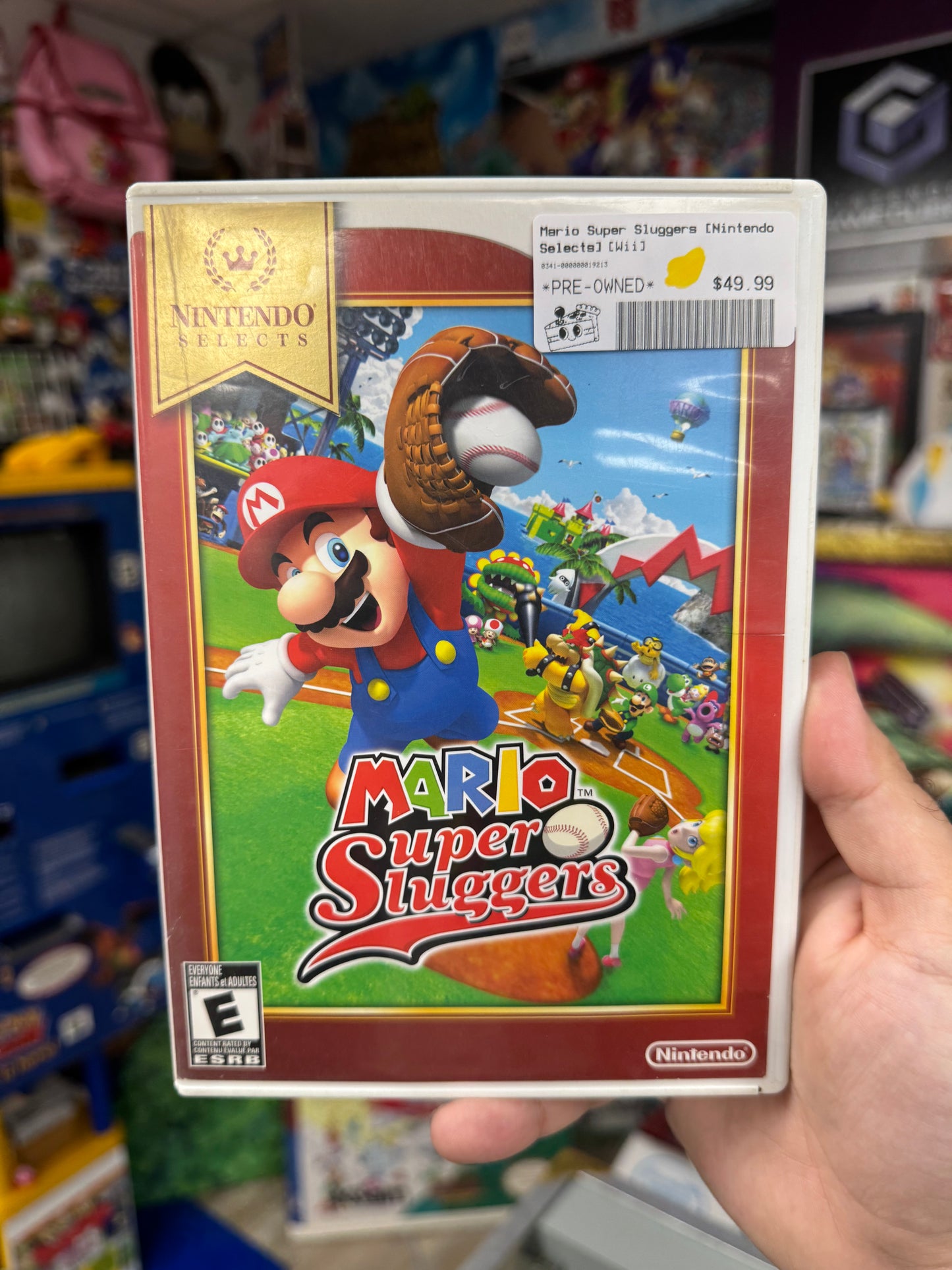 Mario Super Sluggers Wii CIB