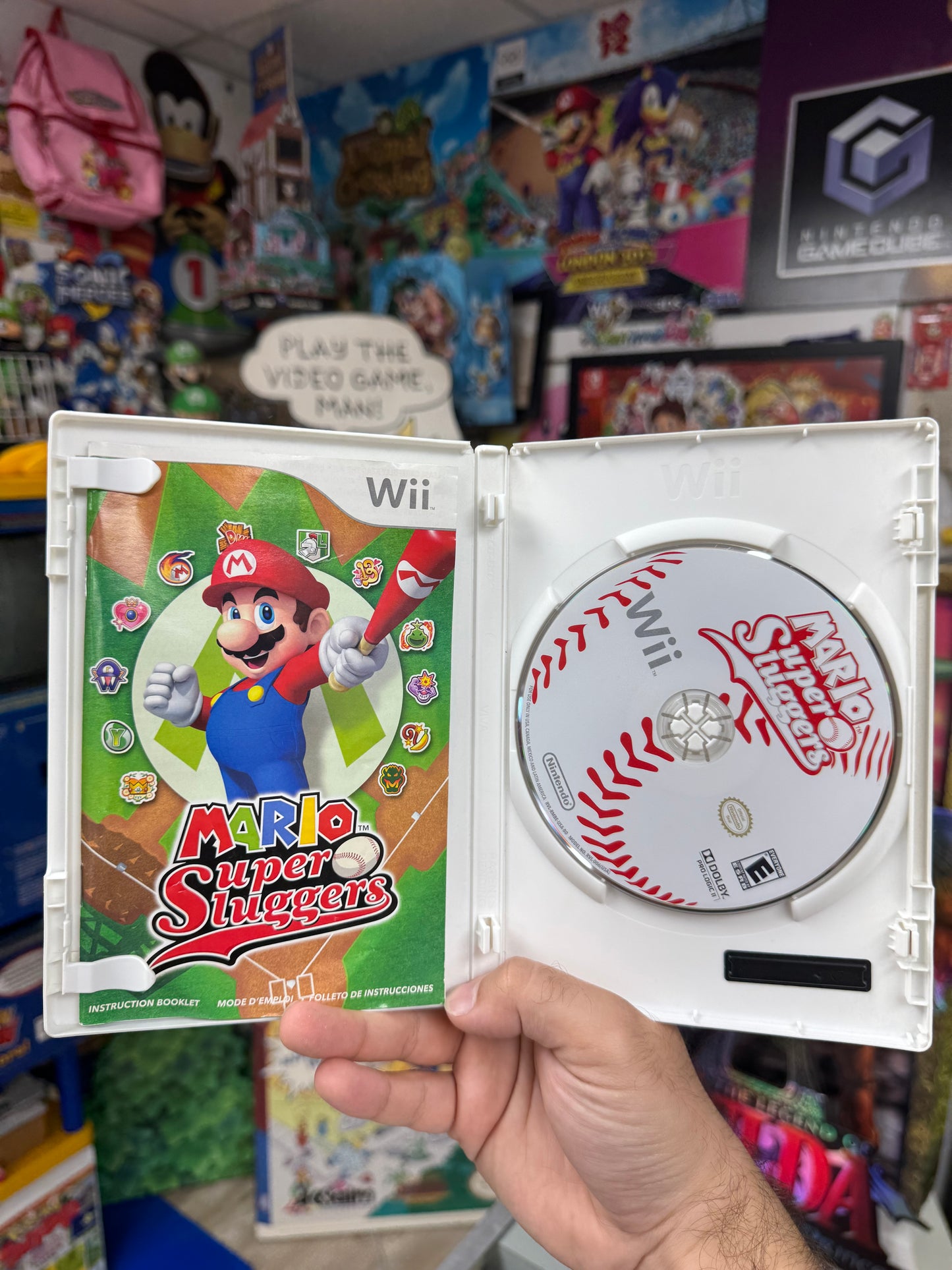 Mario Super Sluggers Wii CIB