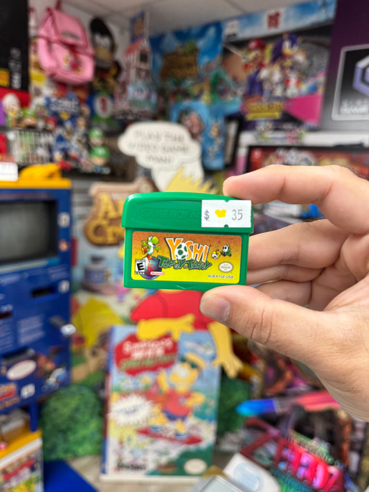 Yoshi Topsy Turvy GBA