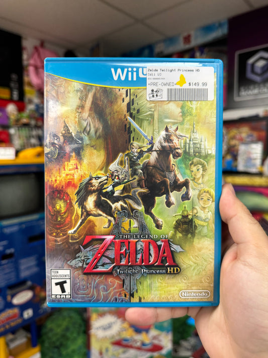 Zelda Twilight Princess HD Wii U CIB
