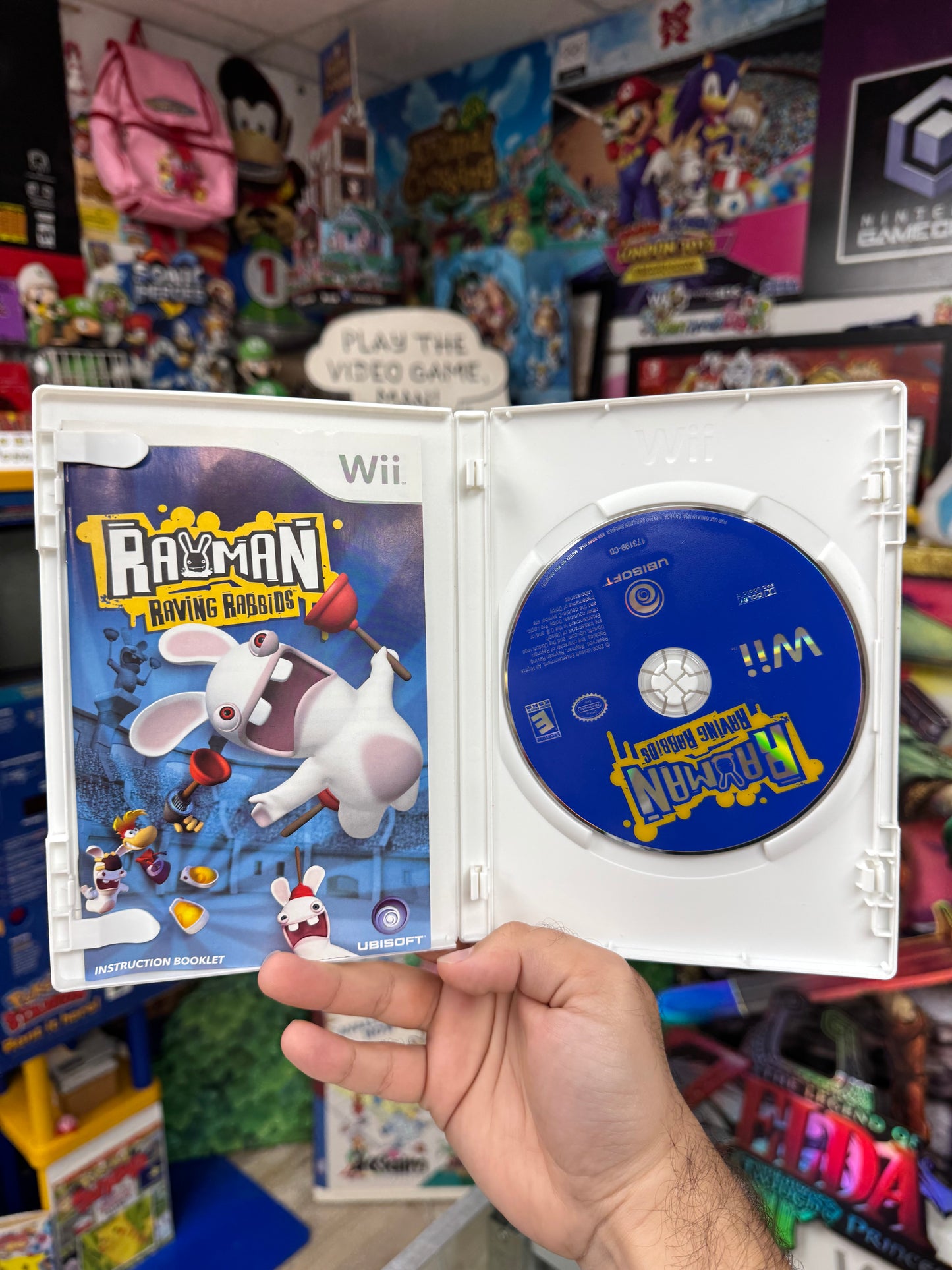 Rayman Raving Rabbids Wii CIB