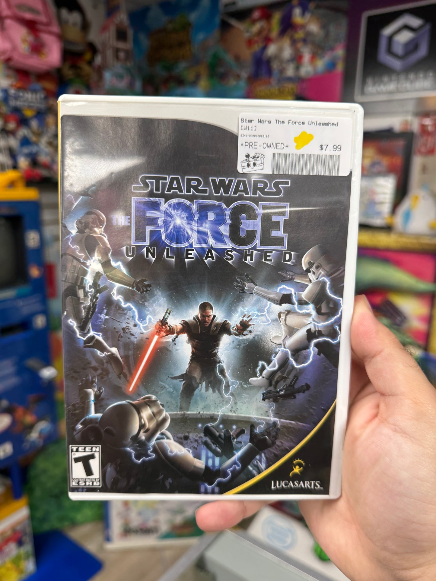 Star Wars The Force Unleashed Wii CIB