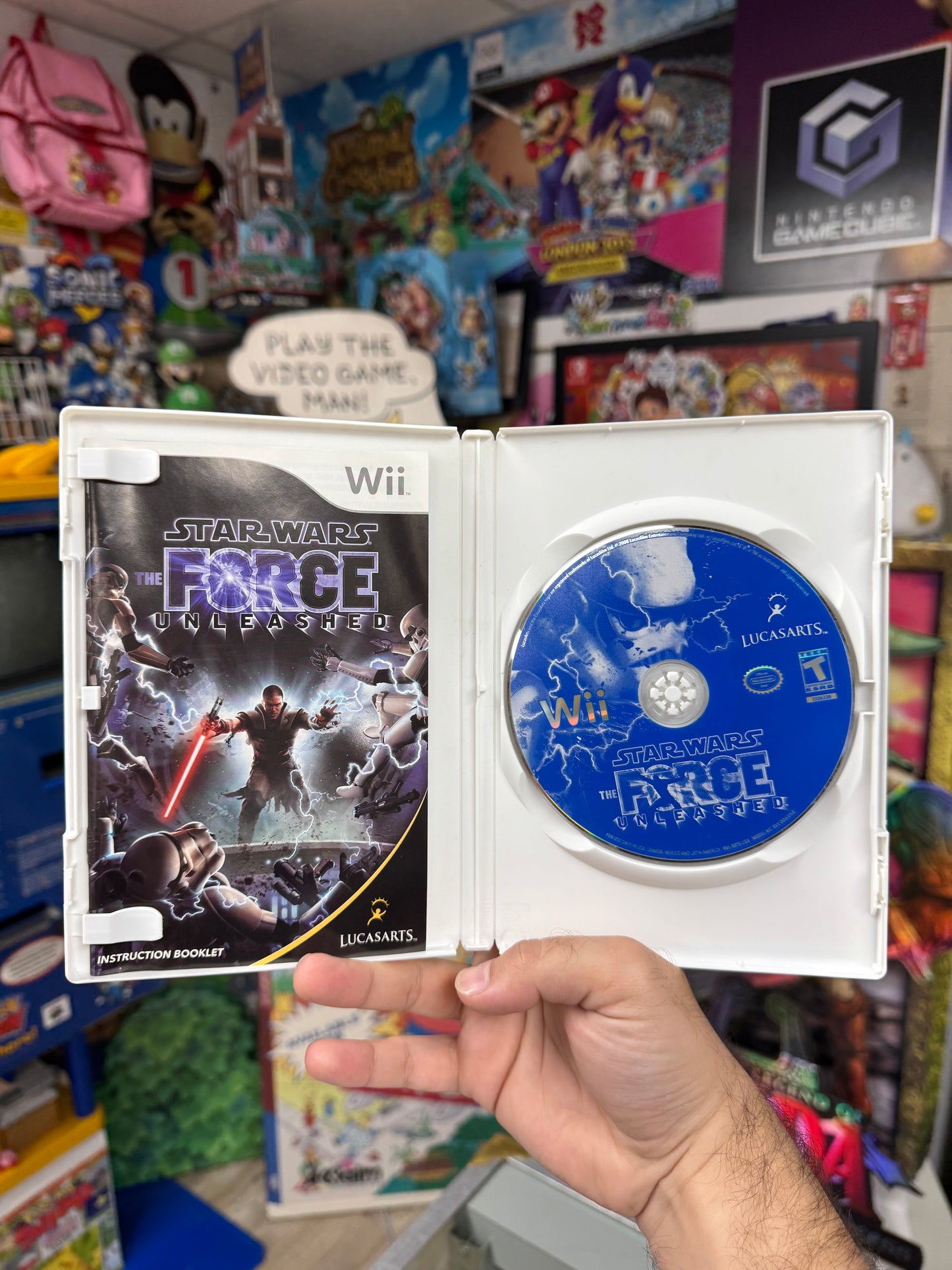 Star Wars The Force Unleashed Wii CIB
