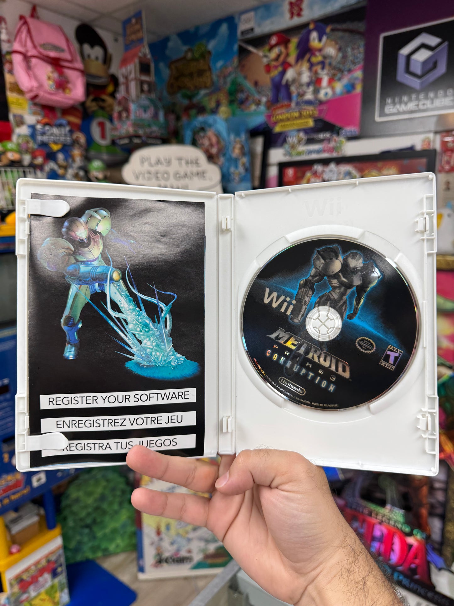 Metroid Prime 3 Corruption Wii CIB