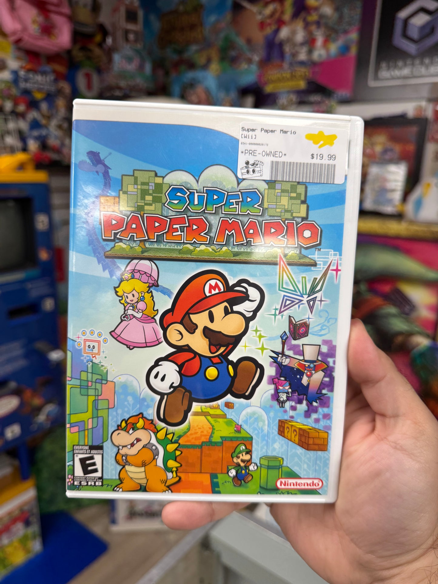 Super Paper Mario Wii CIB