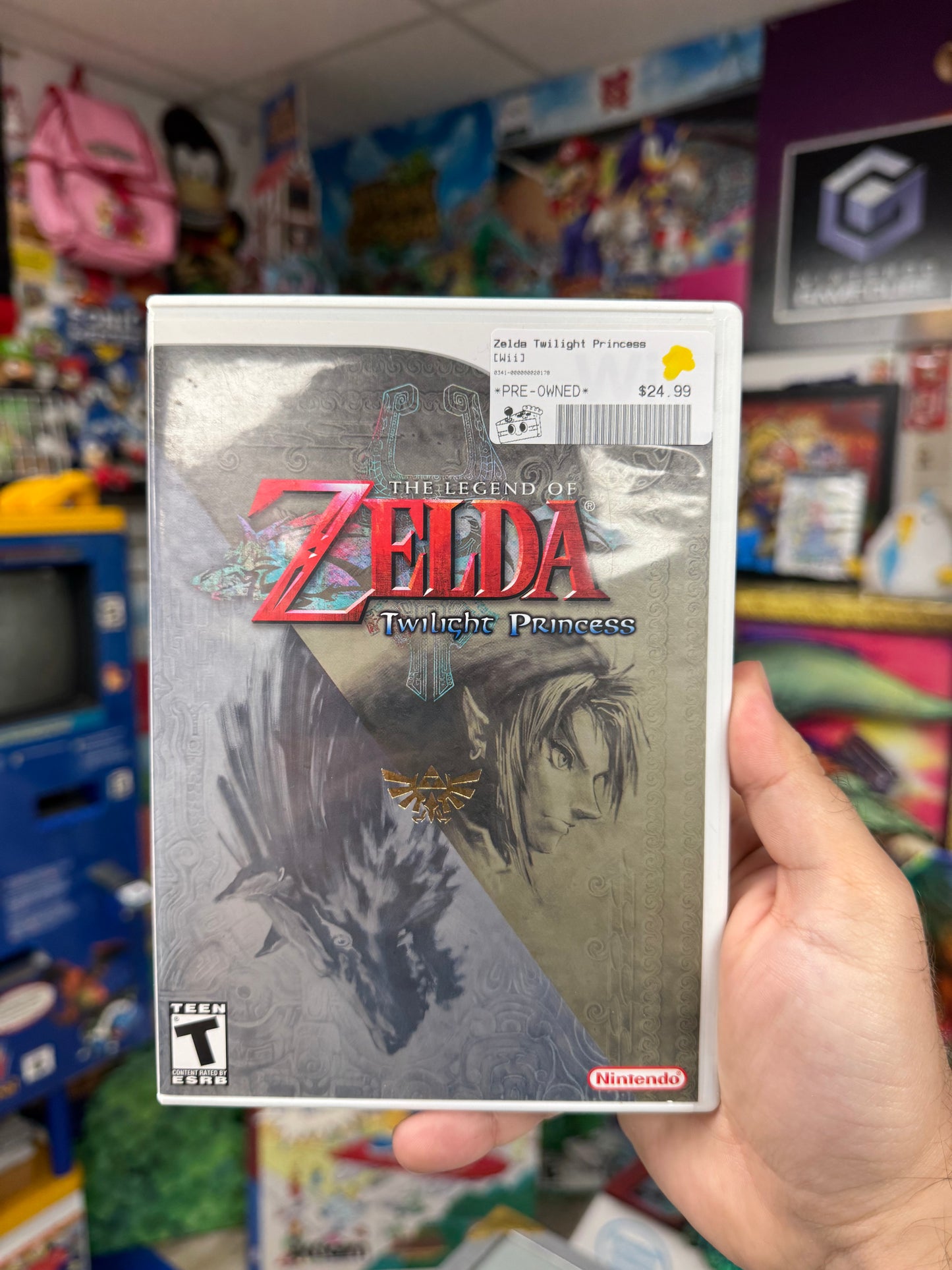 Zelda Twilight Princess Wii CIB
