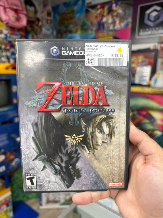 Zelda Twilight Princess GC Boxed