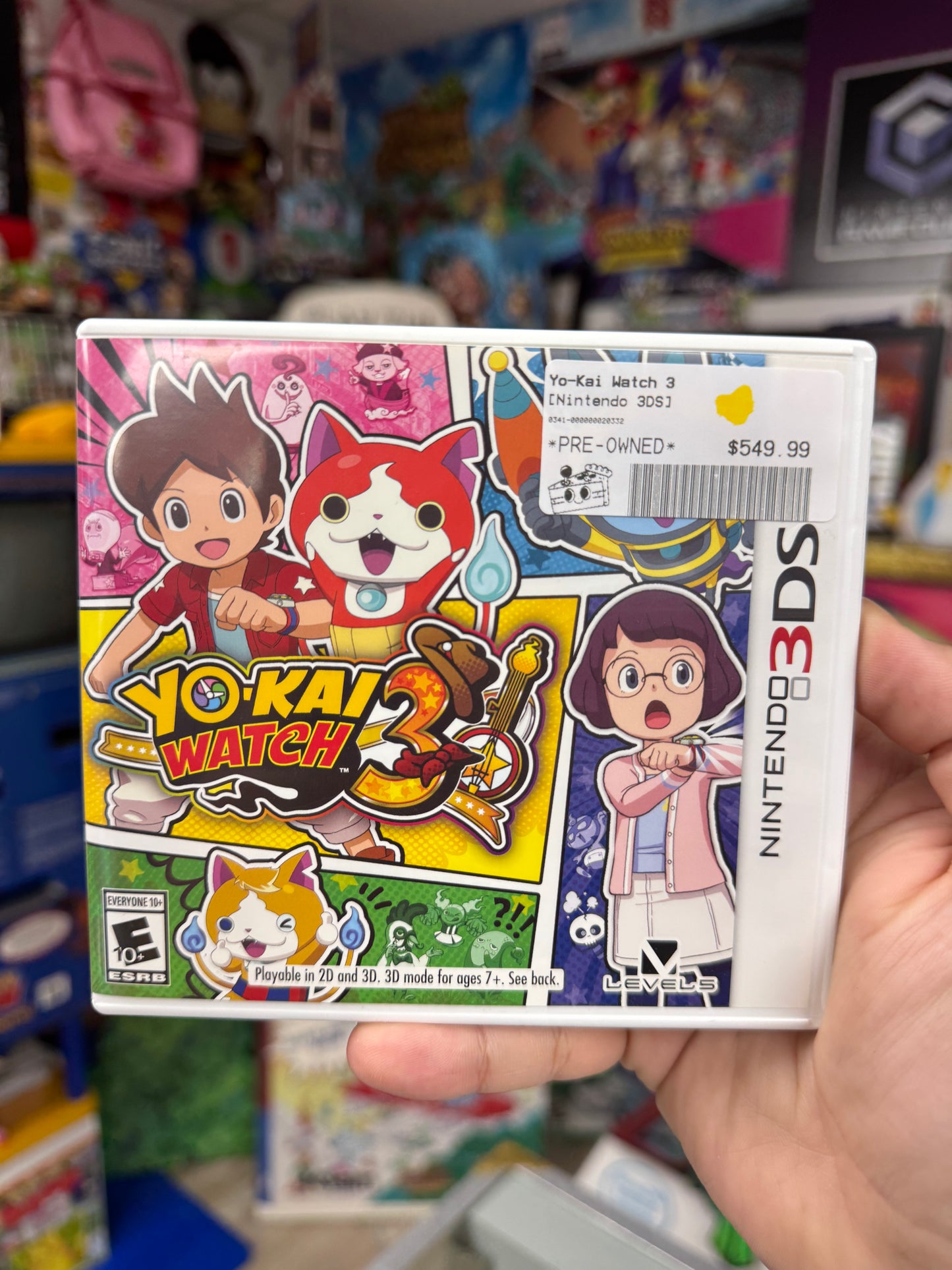 Yo-Kai Watch 3 3DS Rare Grail!
