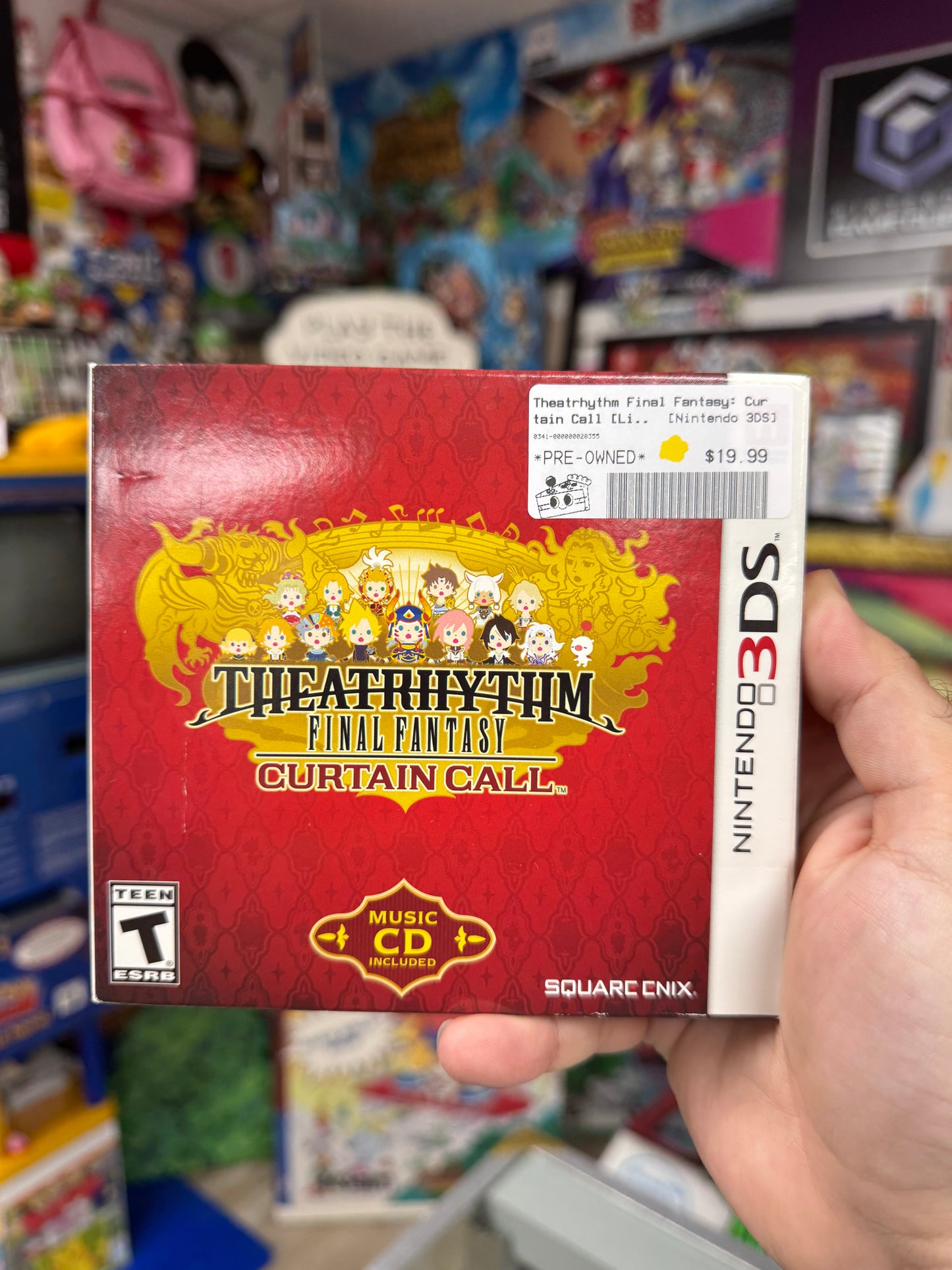 Theaterhythm Final Fantasy: Curtain Call Limited Edition 3DS CIB