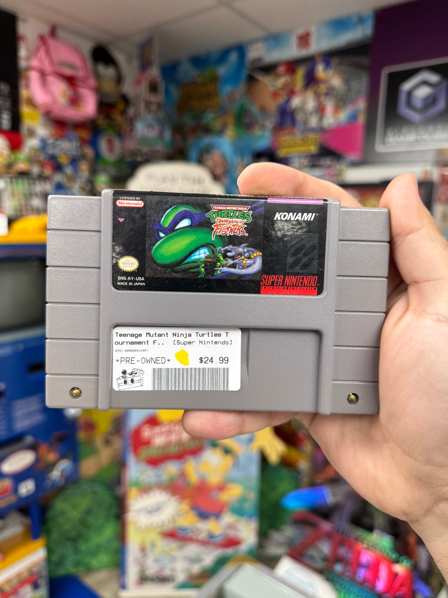 Teenage Mutant Ninja Turtles Tournament Fighters SNES