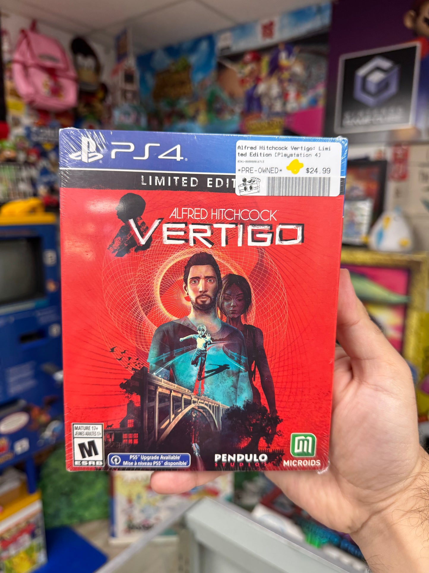Alfred Hitchcock Vertigo Limited Edition PS4 Sealed