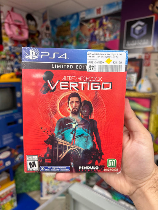 Alfred Hitchcock Vertigo Limited Edition PS4 Sealed