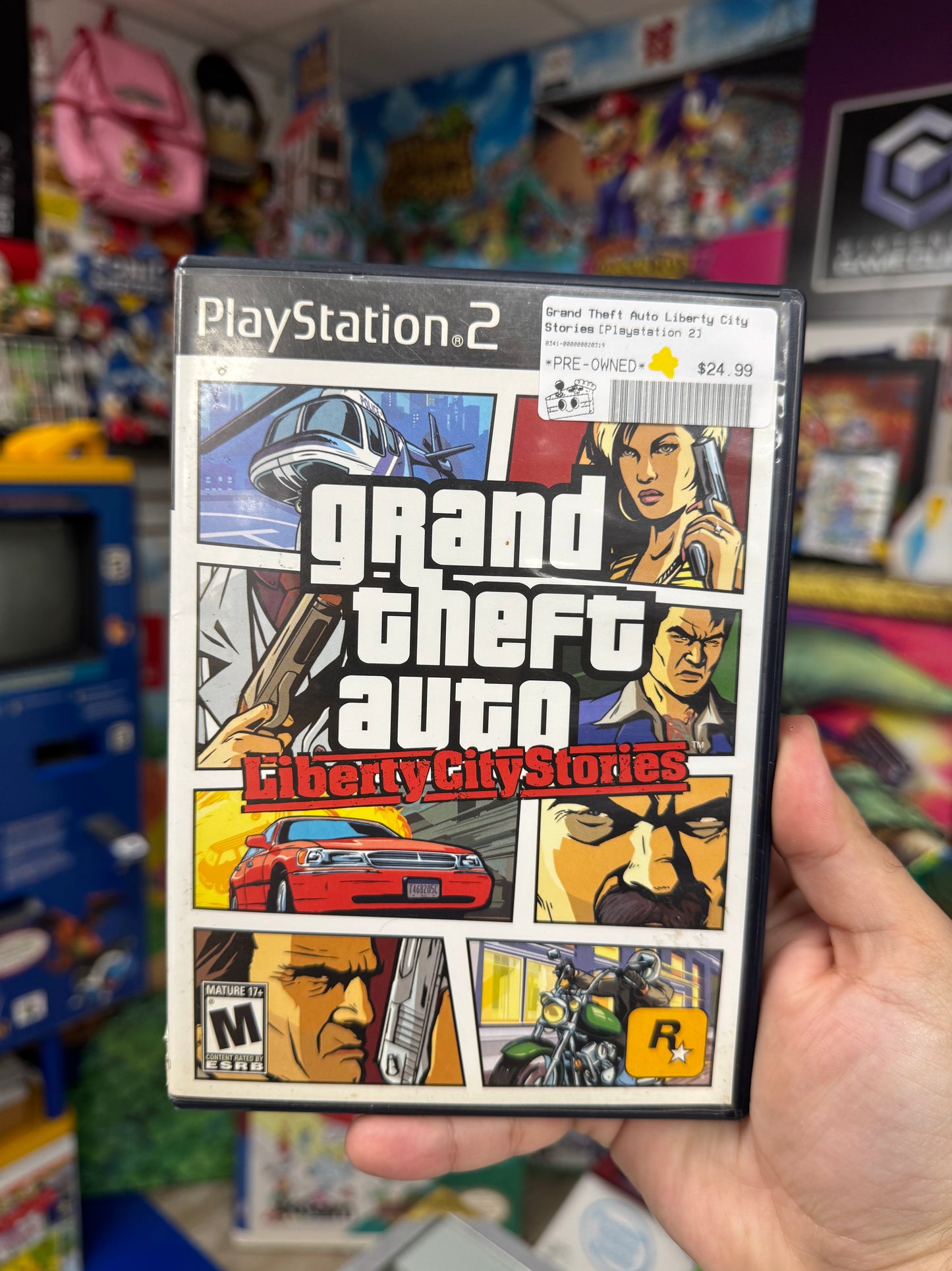 Grand Theft Auto Liberty City Stories PS2 CIB