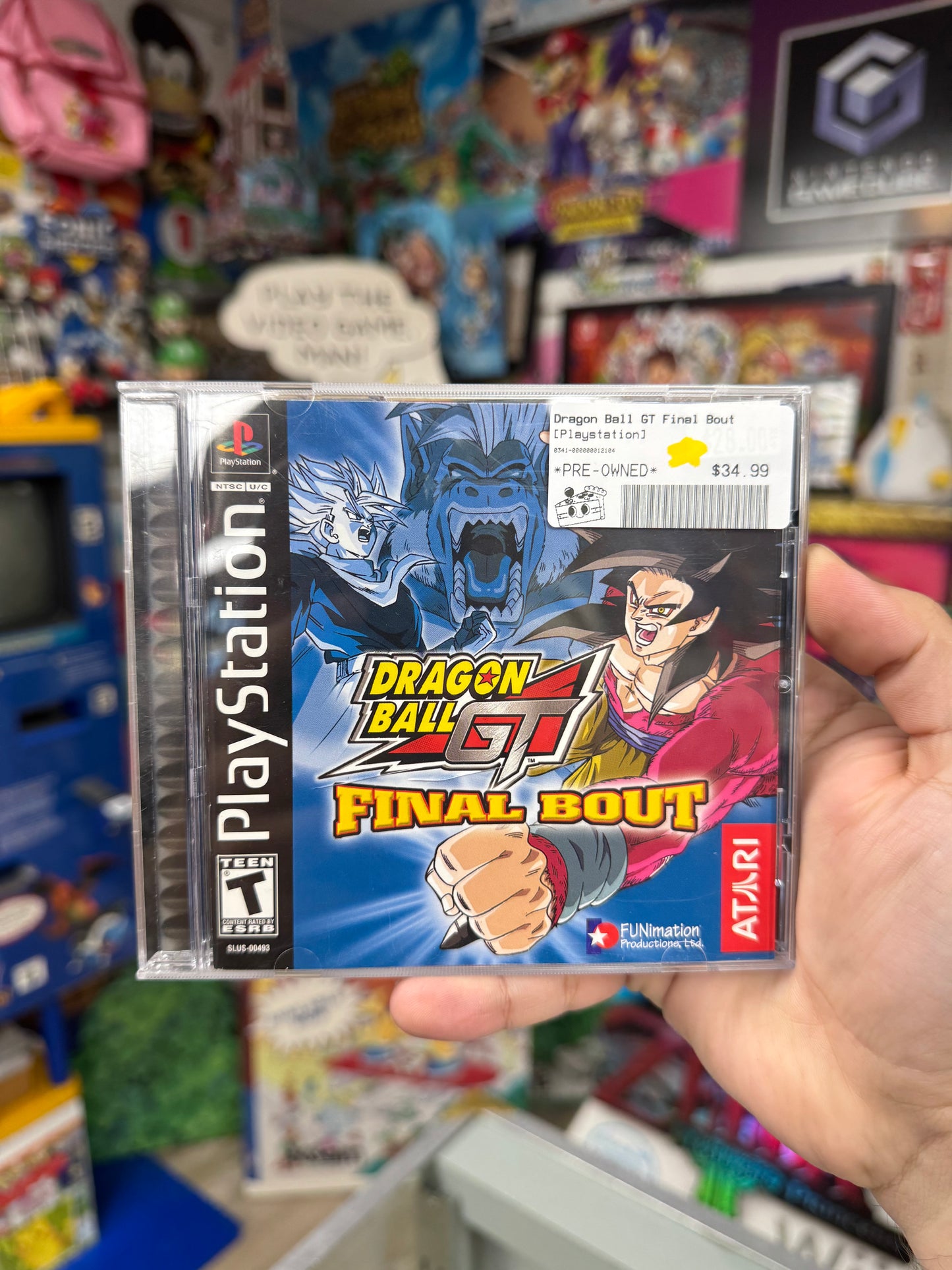 Dragon Ball Z GT Final Bout PS1 CIB