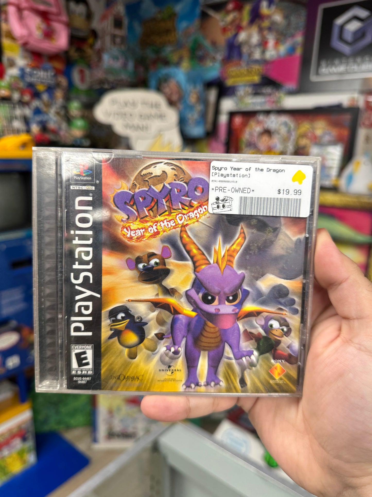 Spyro Year of the Dragon PS1 CIB